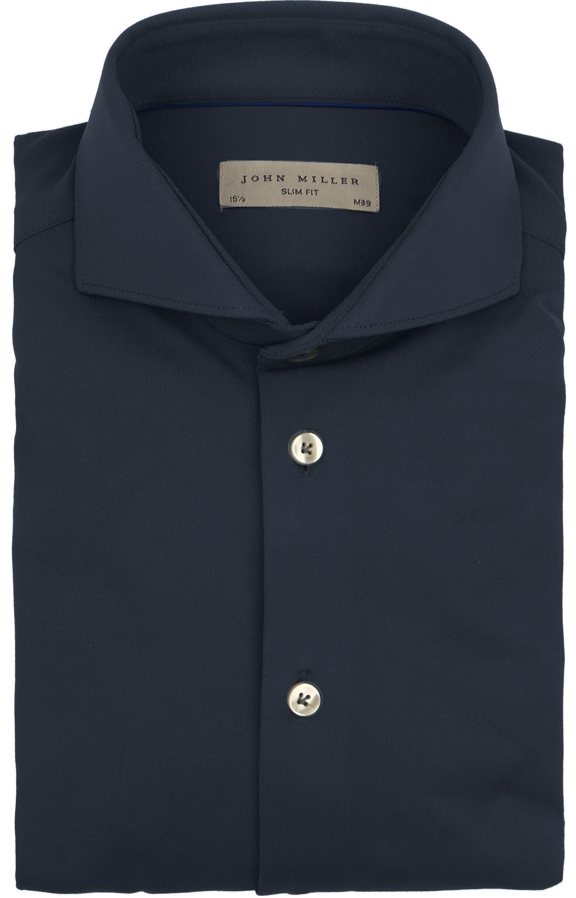 John Miller Shirt Hyperstretch Navy 5141630-195000 order online | Suitable