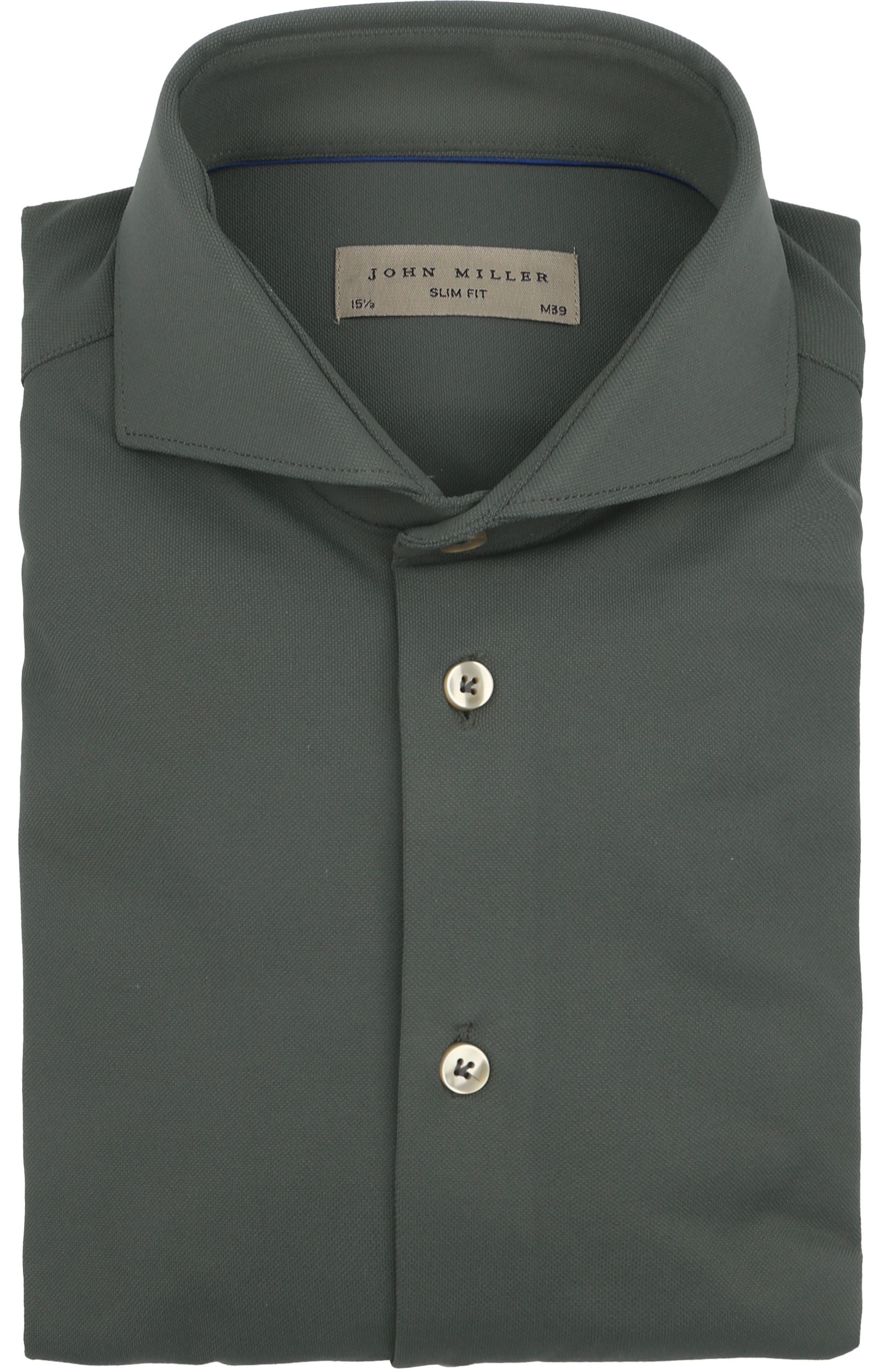 John Miller Skjorte Hyperstretch Grøn 5141630-591000