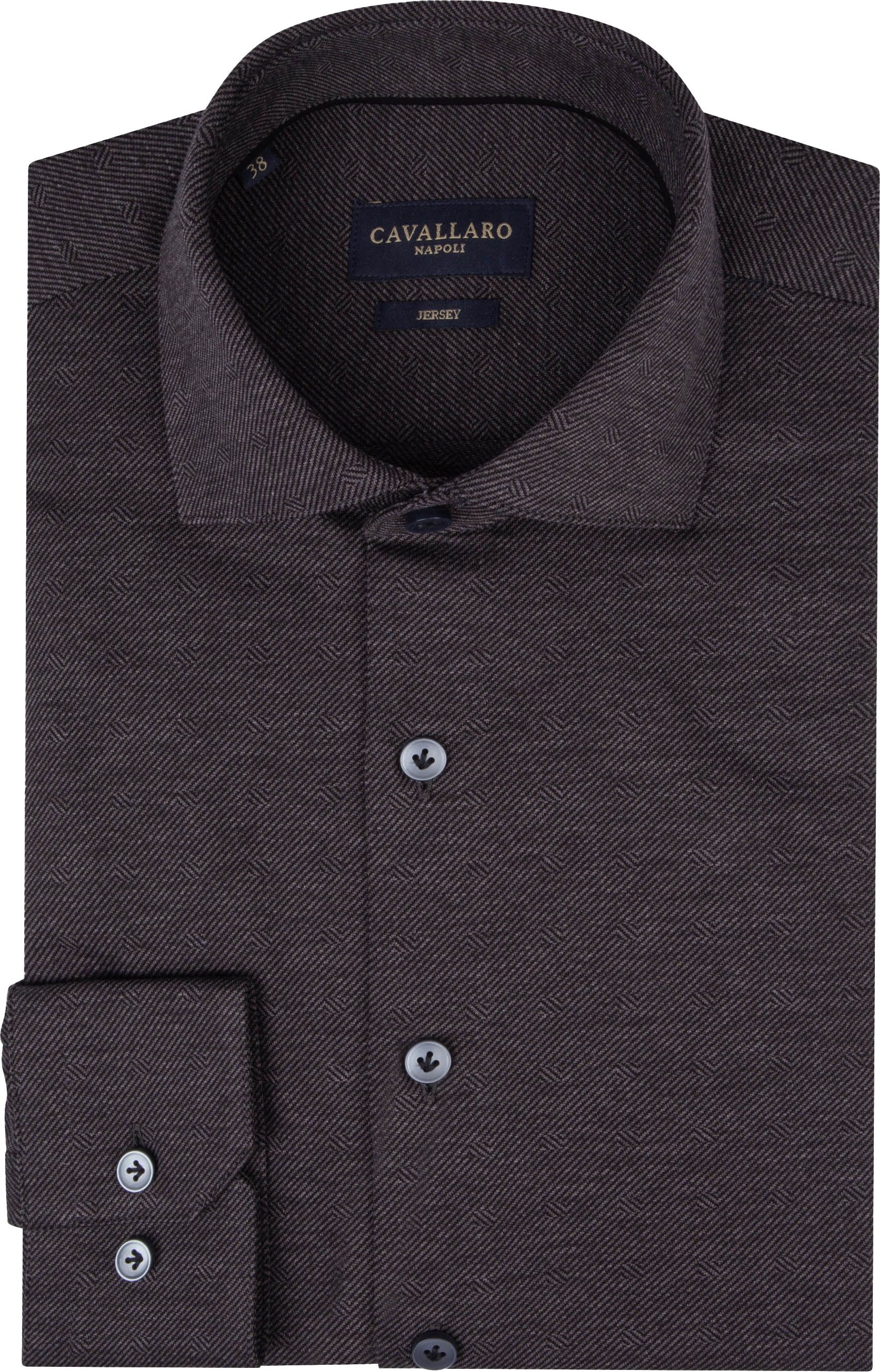 Cavallaro Napoli Koszula Antracytowy 110245004-989993 