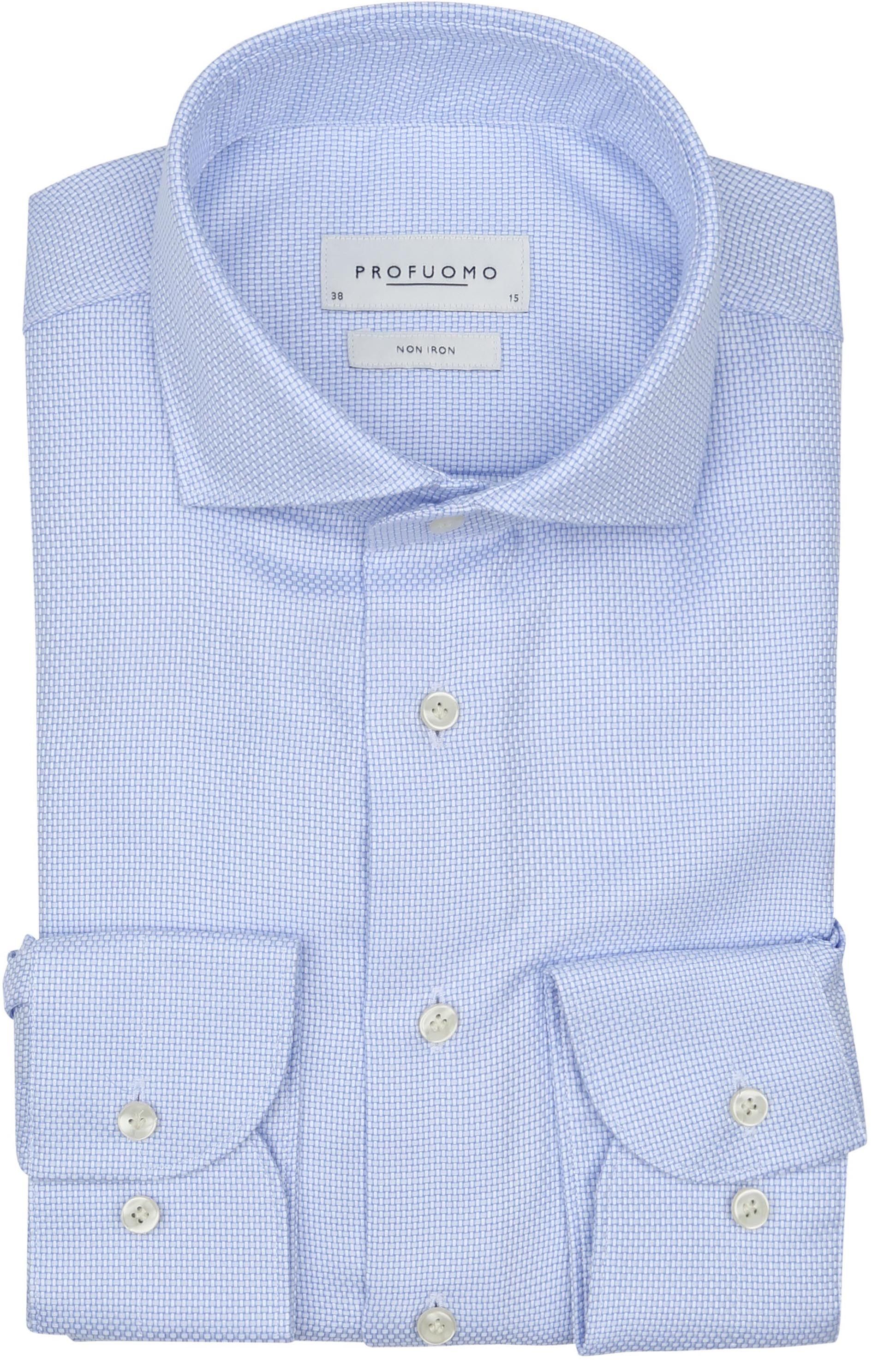 Profuomo Dobby Shirt Light Blue PPXH10007A-M order online | Suitable