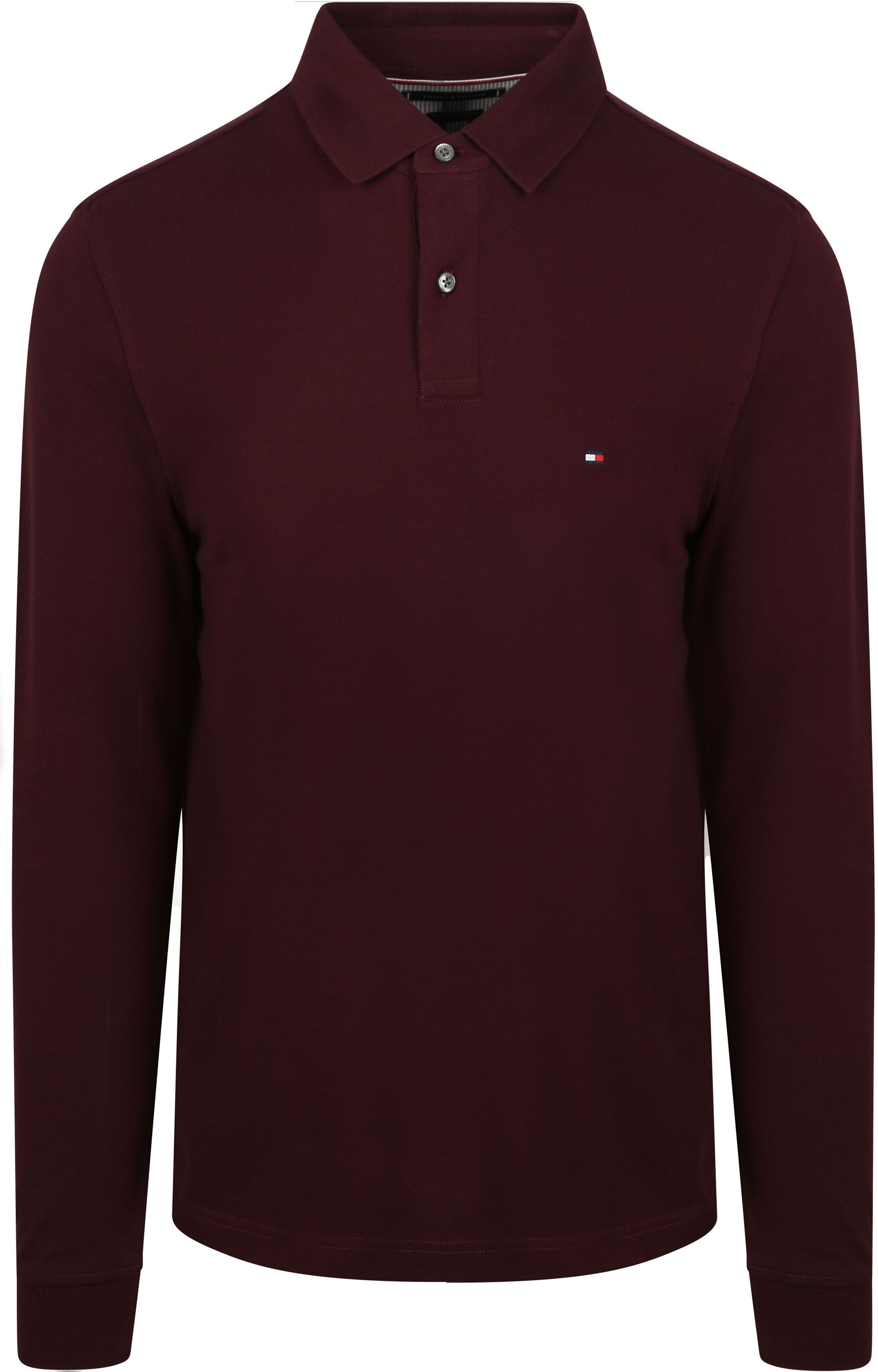 Tommy Hilfiger Polo Longsleeve Bordeaux MW0MW20183-XIH commander en ligne | Suitable