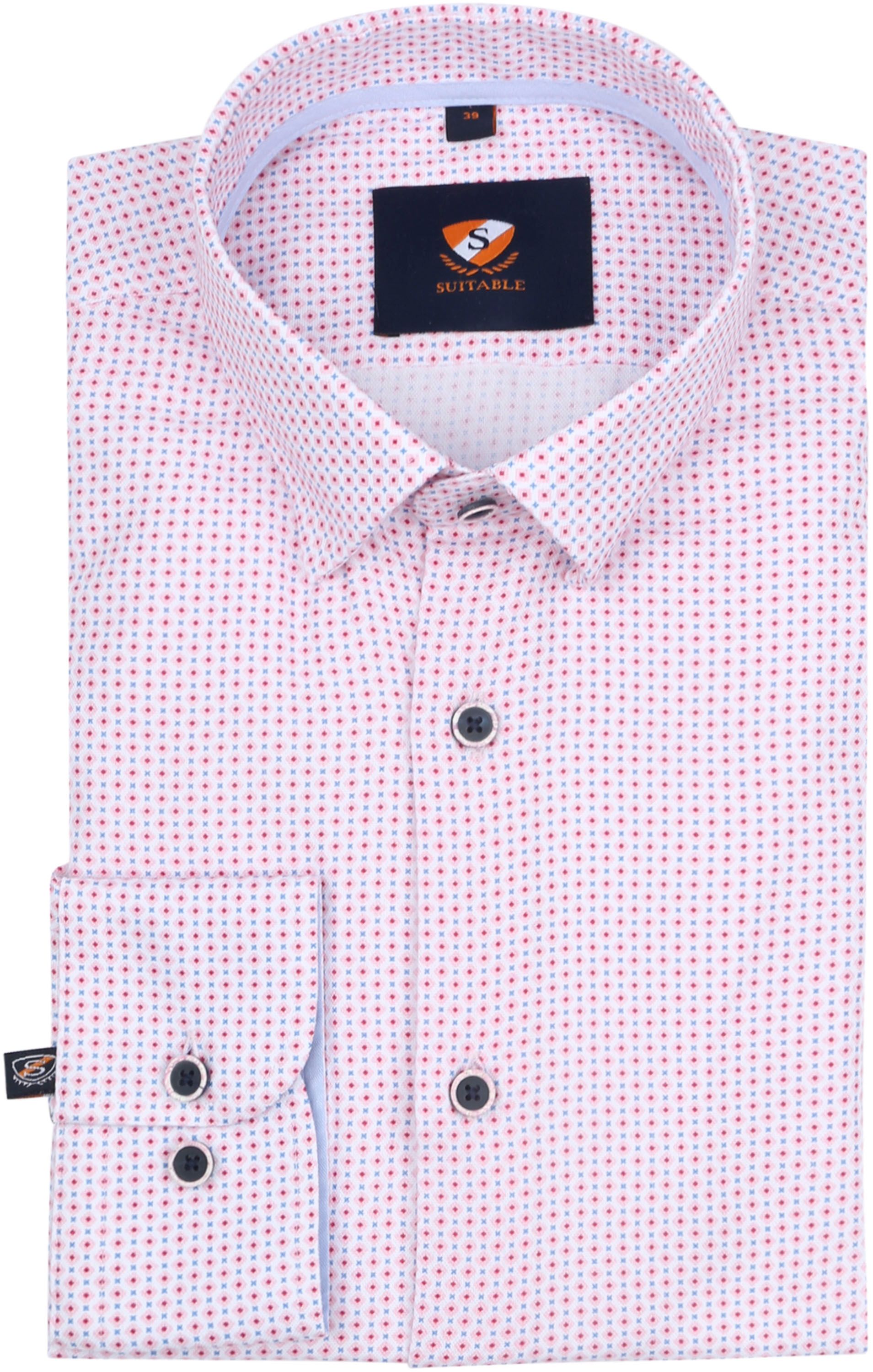 Suitable Camisa Rosa 263-3.1 