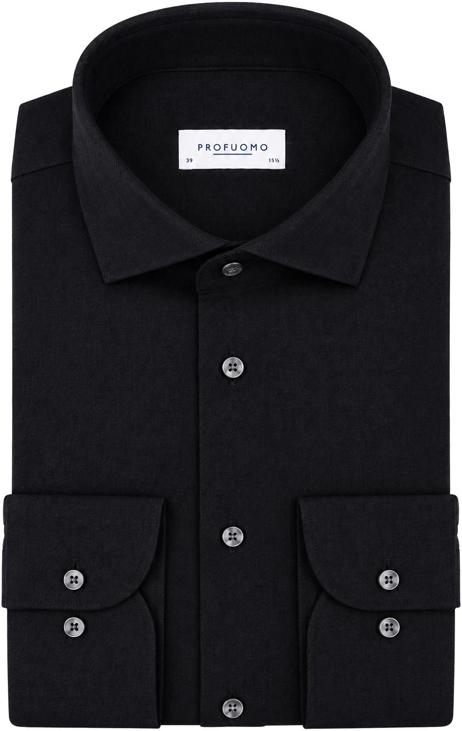 Profuomo Shirt Brushed Twill Navy order online | PPXH30009I-P | Suitable Liechtenstein