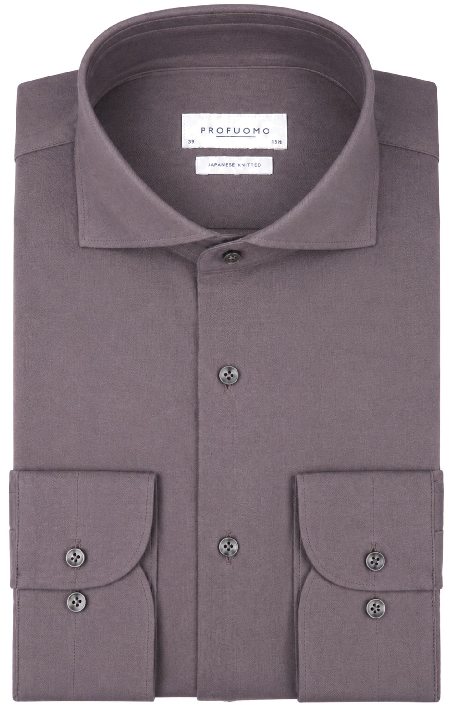 Profuomo Japanese Knitted Hemd Mauve kaufen | Suitable