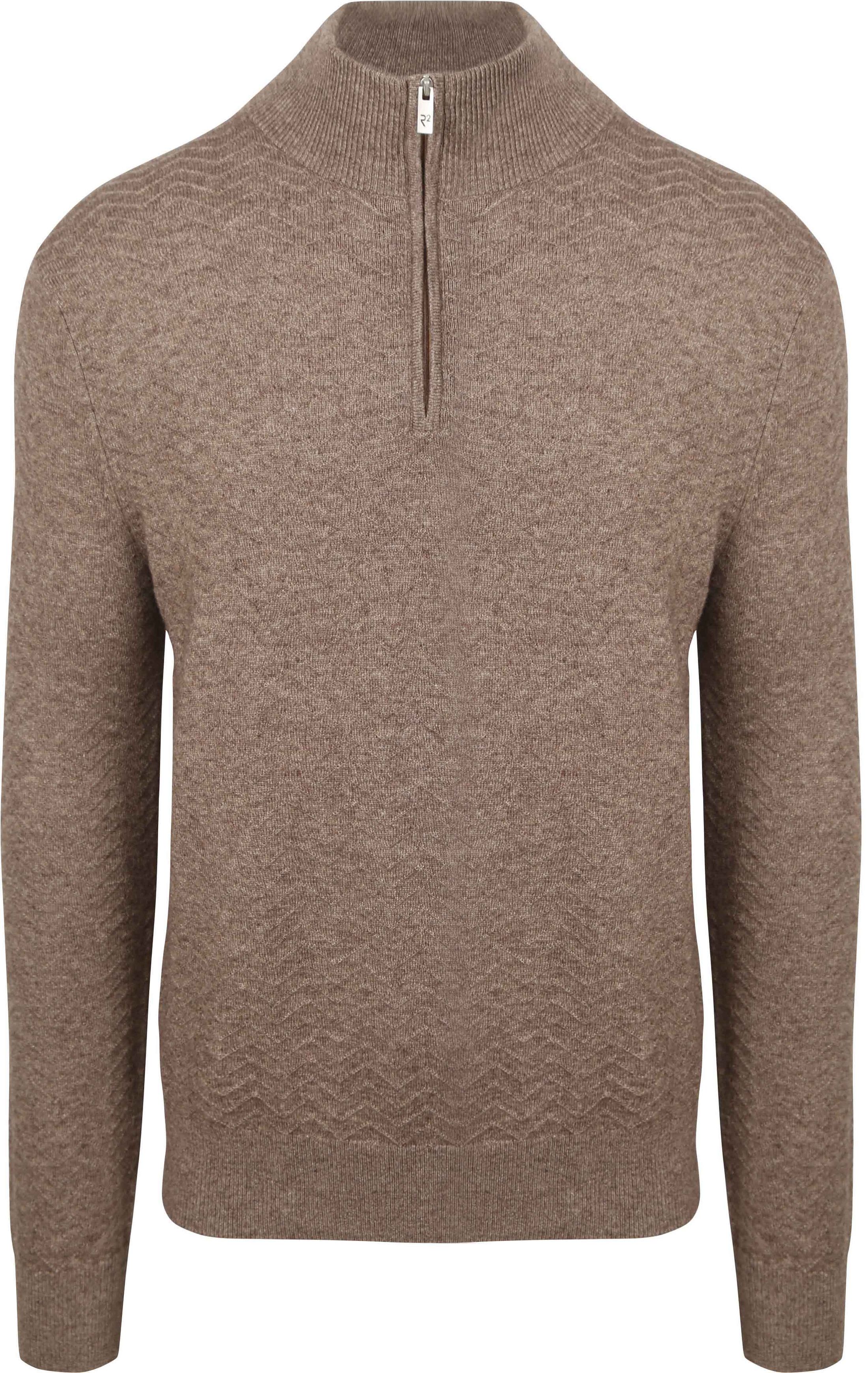 R2 Amsterdam Maglione Beige 130.ZIP.003-042 