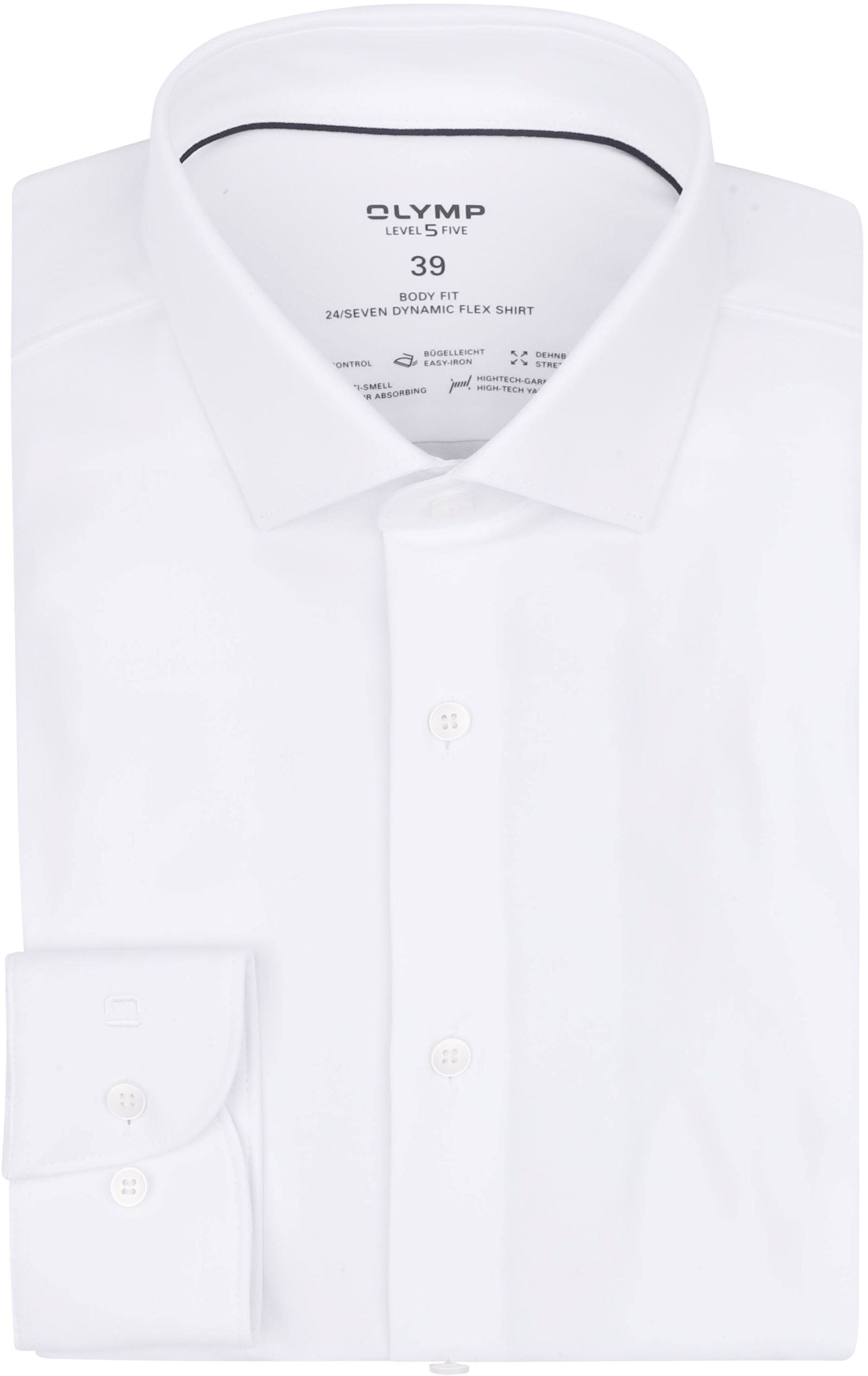 OLYMP Shirt Level 5 24/Seven White 073464-00 order online | Suitable
