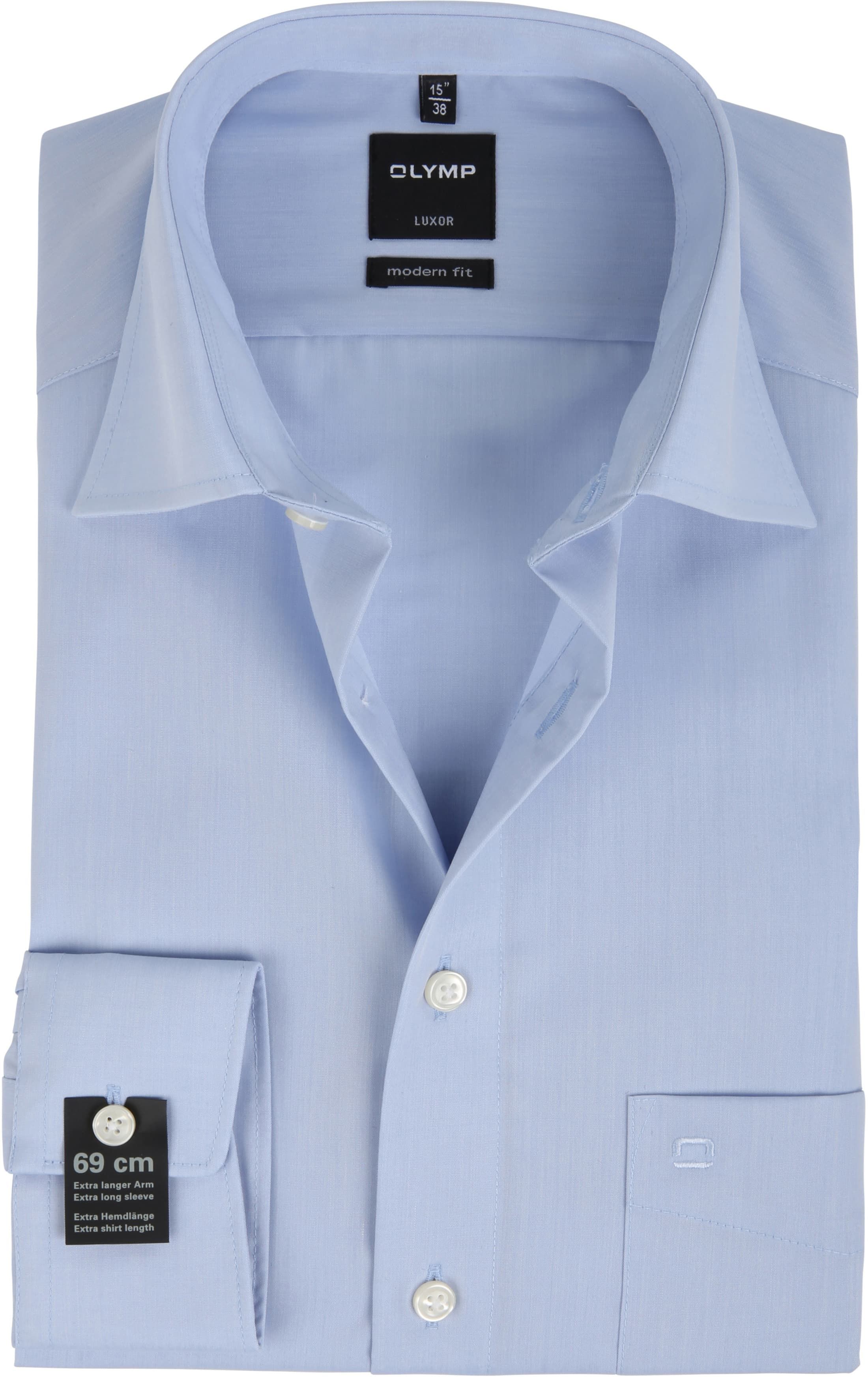 OLYMP Luxor Extra Lange Mouwen Overhemd Blue 030469-11
