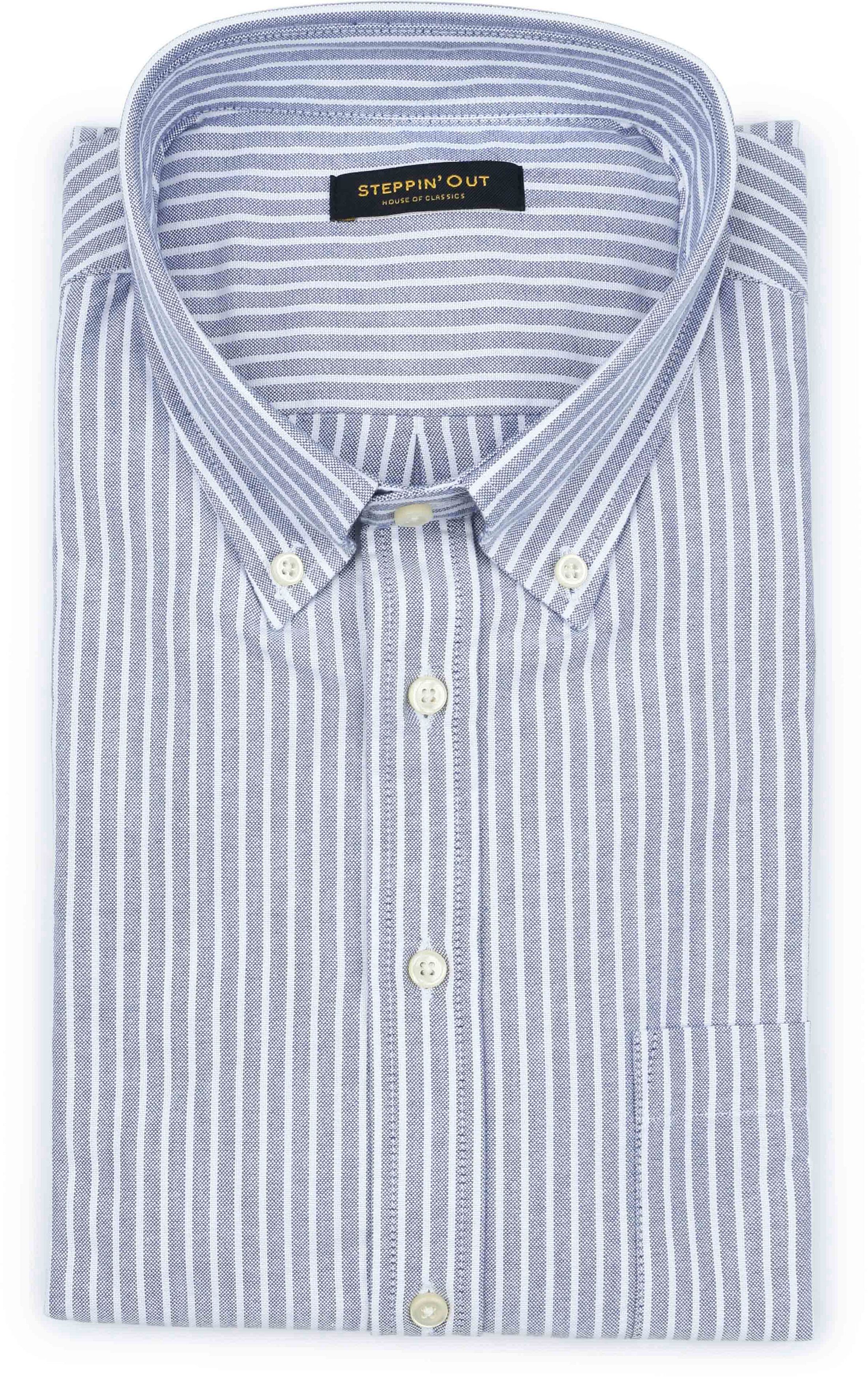 Steppin' Out Shirt Oxford Stripes Light Blue  order online | Suitable