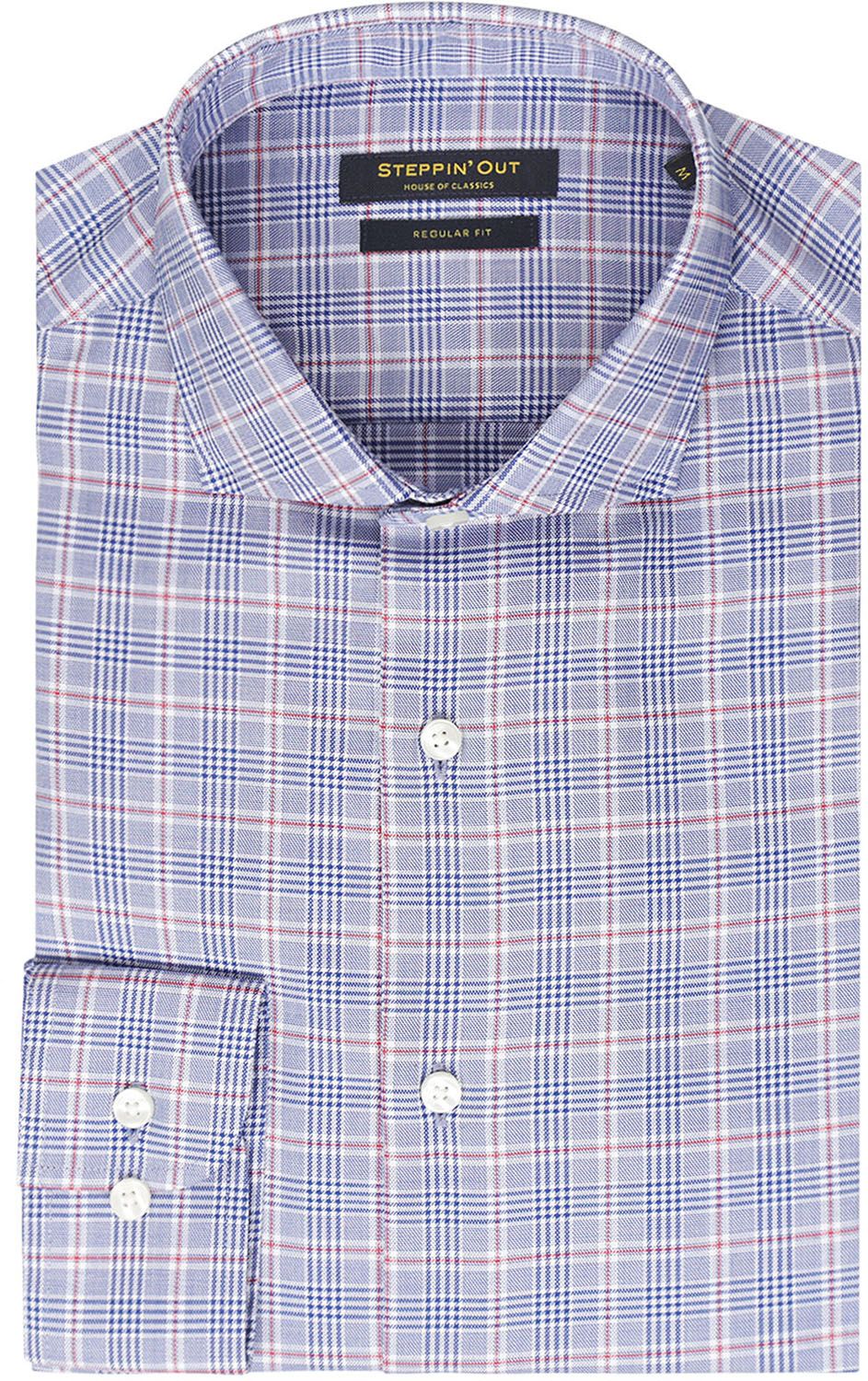 Steppin' Out Hemd Karos Blau  kaufen | SM6003.0016-2000 | Suitable