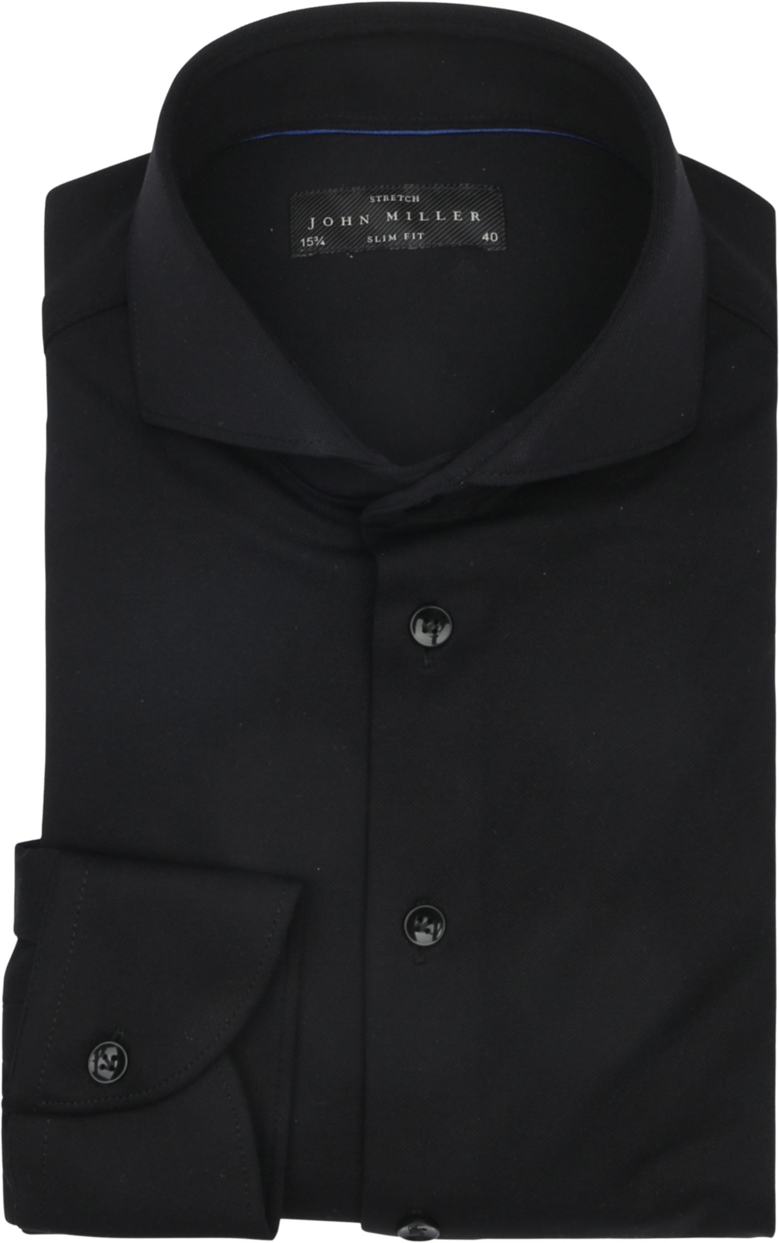 John Miller Skjorte Hyperstretch Svart 5346516-295000