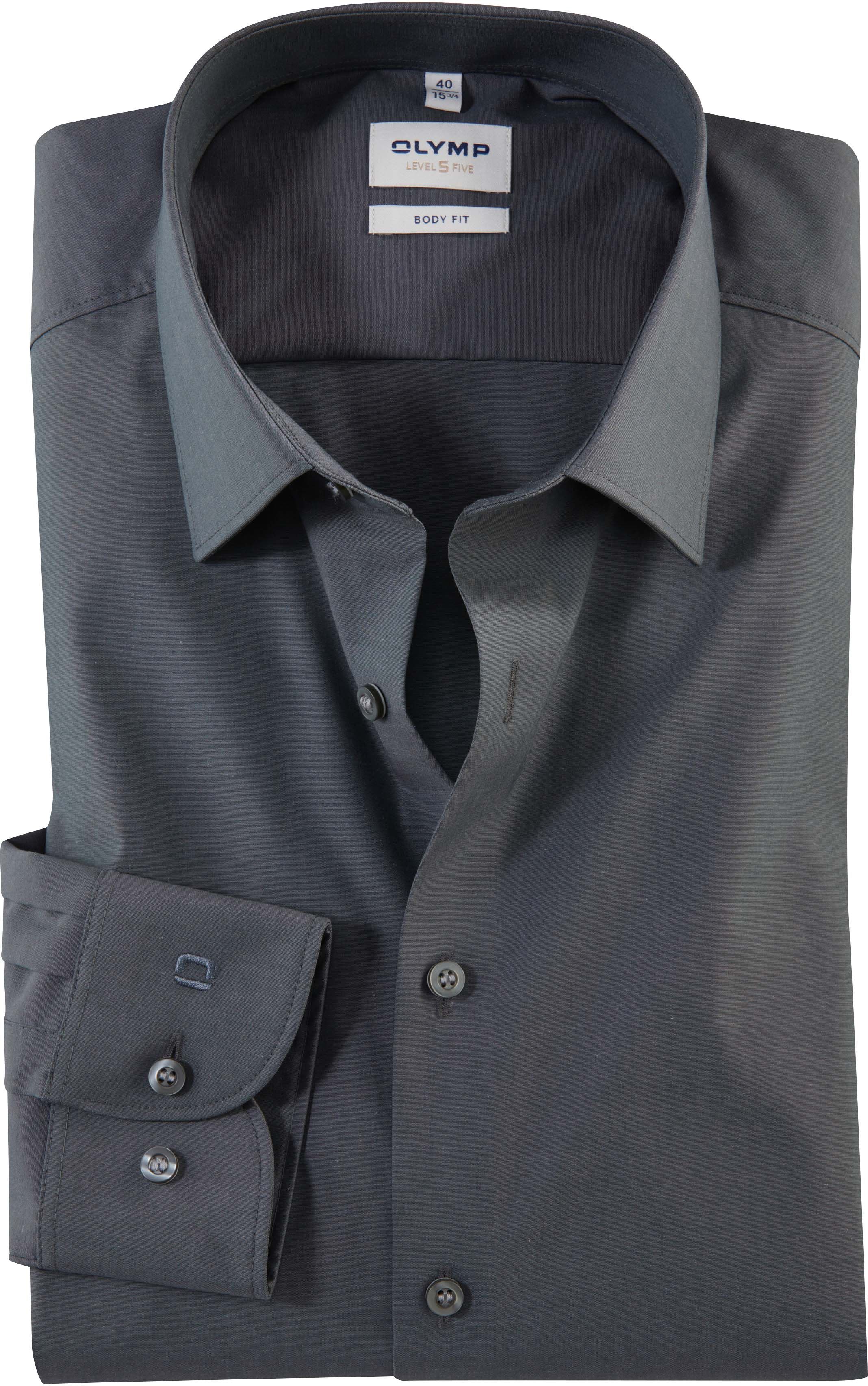 OLYMP Camicia Antracite 208064-67 
