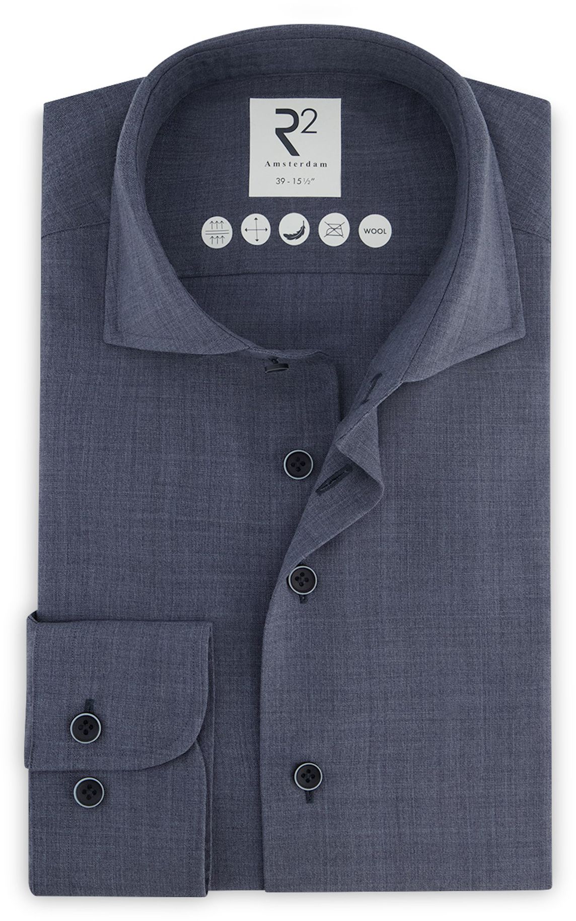 R2 Amsterdam Camisa Azul 122.WSP.008-014 