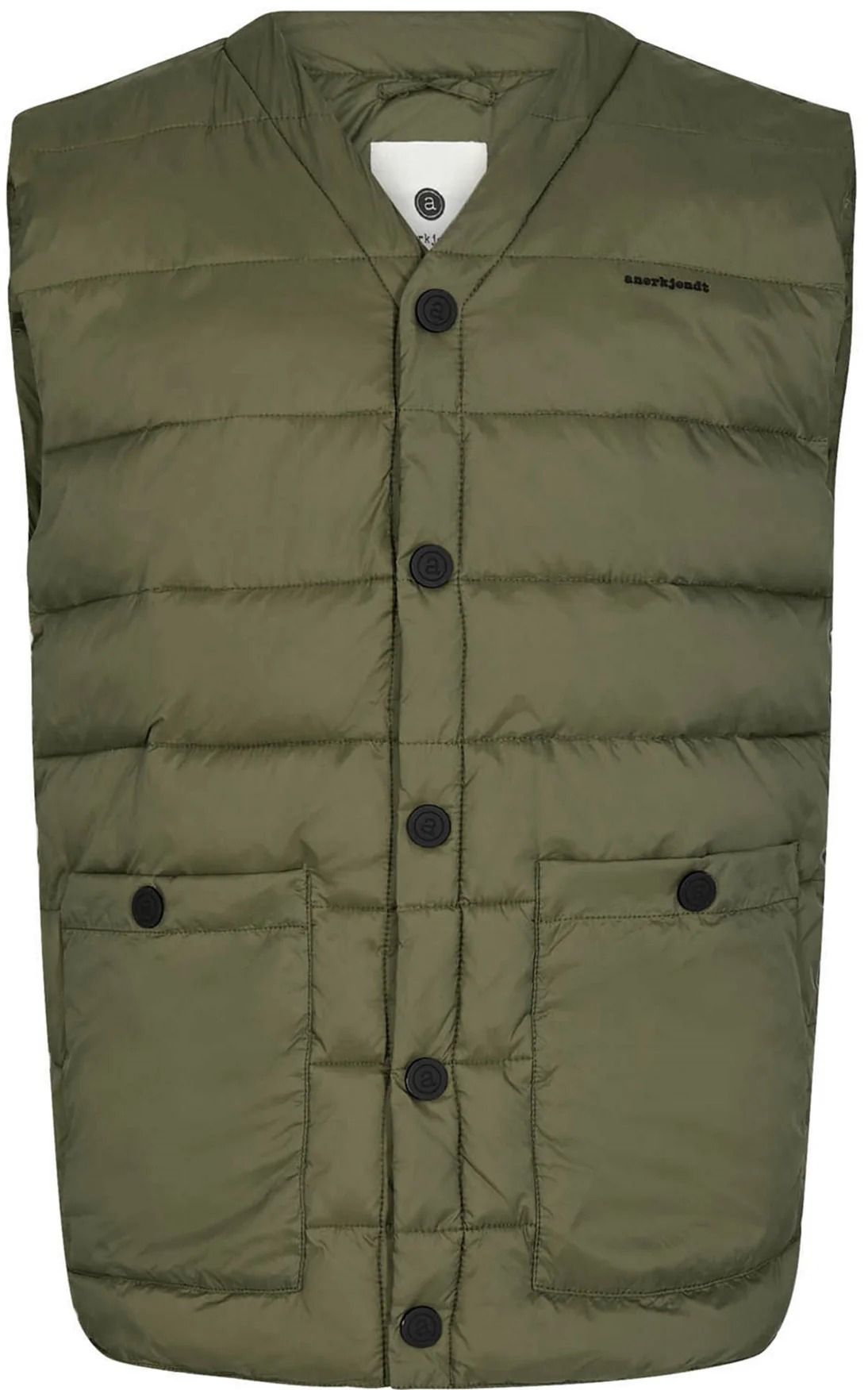 Anerkjendt Rasmus Bodywarmer Donkergroen 900832-4084 kopen | Suitable