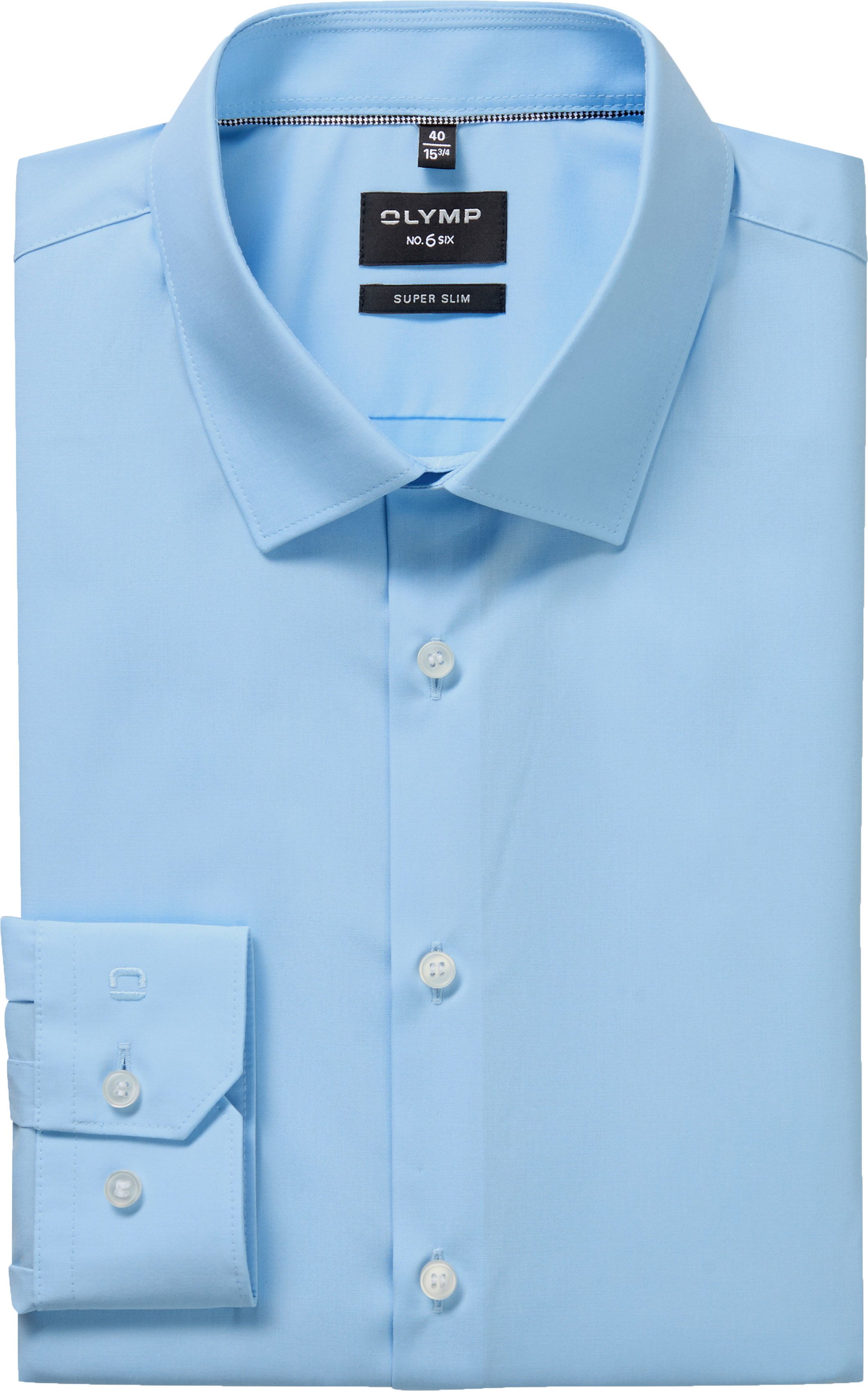 OLYMP Camisa Azul 046664-10 