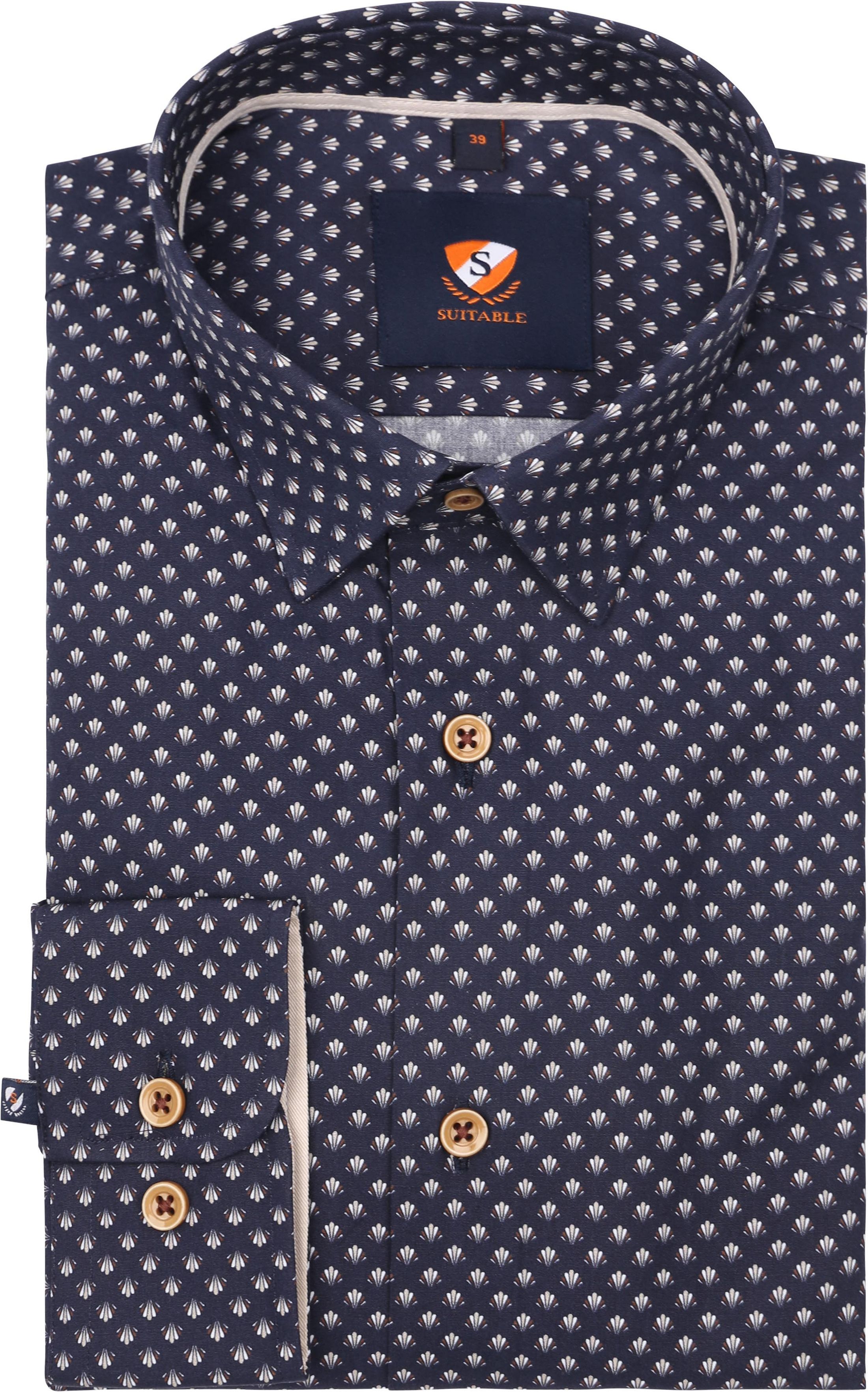 Suitable Camicia Blu 267-10 