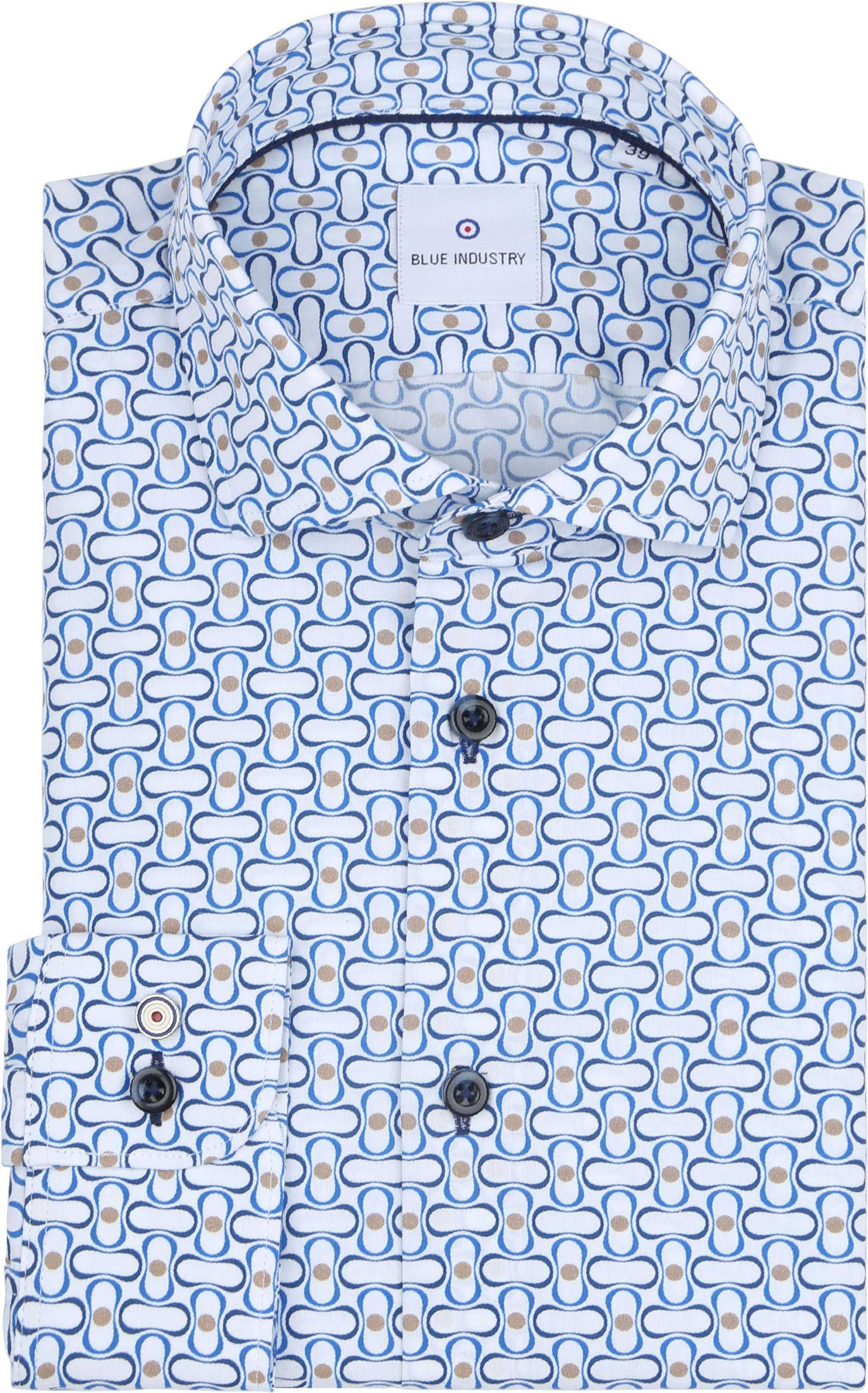 Blue Industry Camisa Azul 4118.41-WHITE 