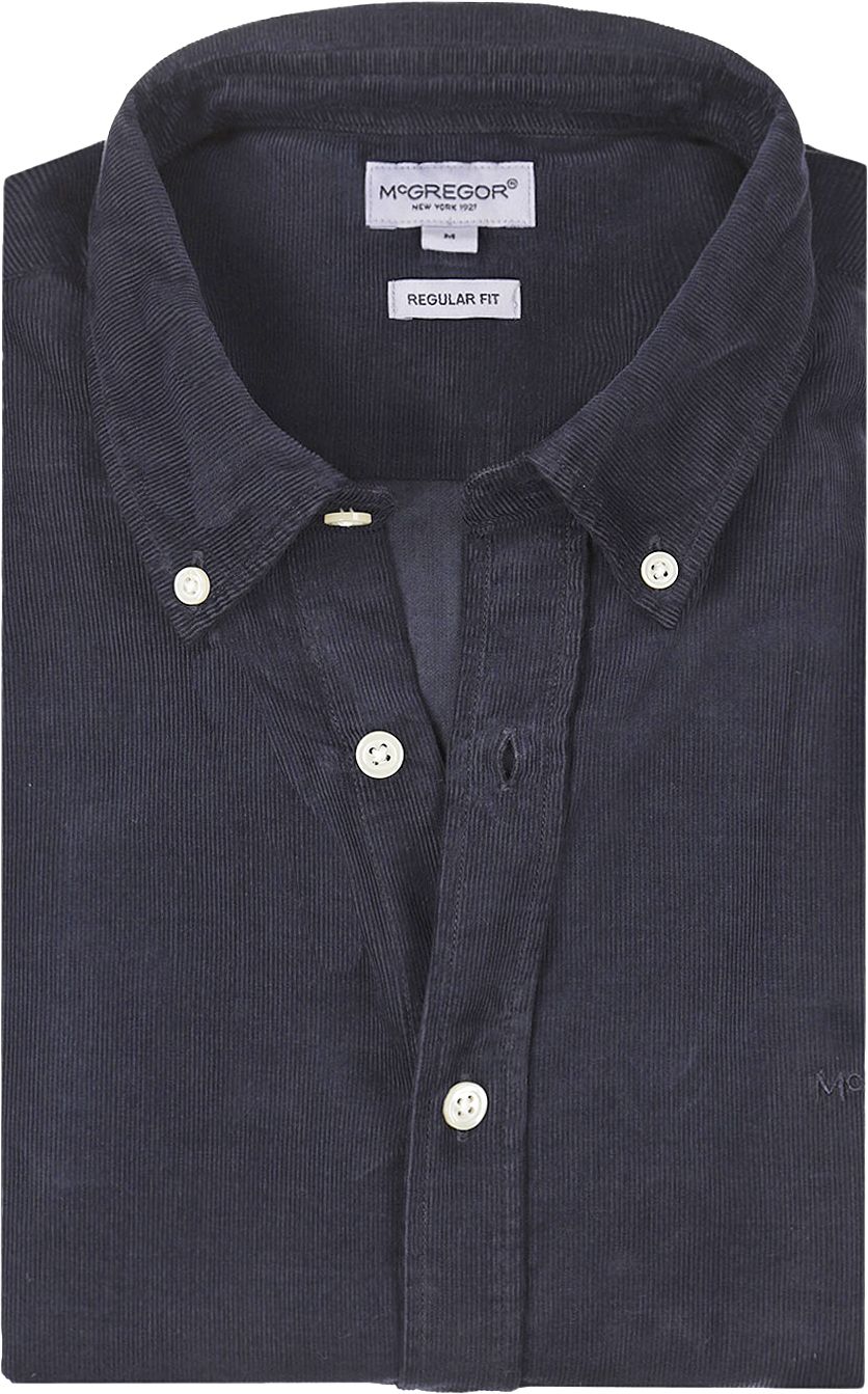 McGregor Chemise Corduroy Navy MM242.6001.06-2100 commander en ligne | Suitable