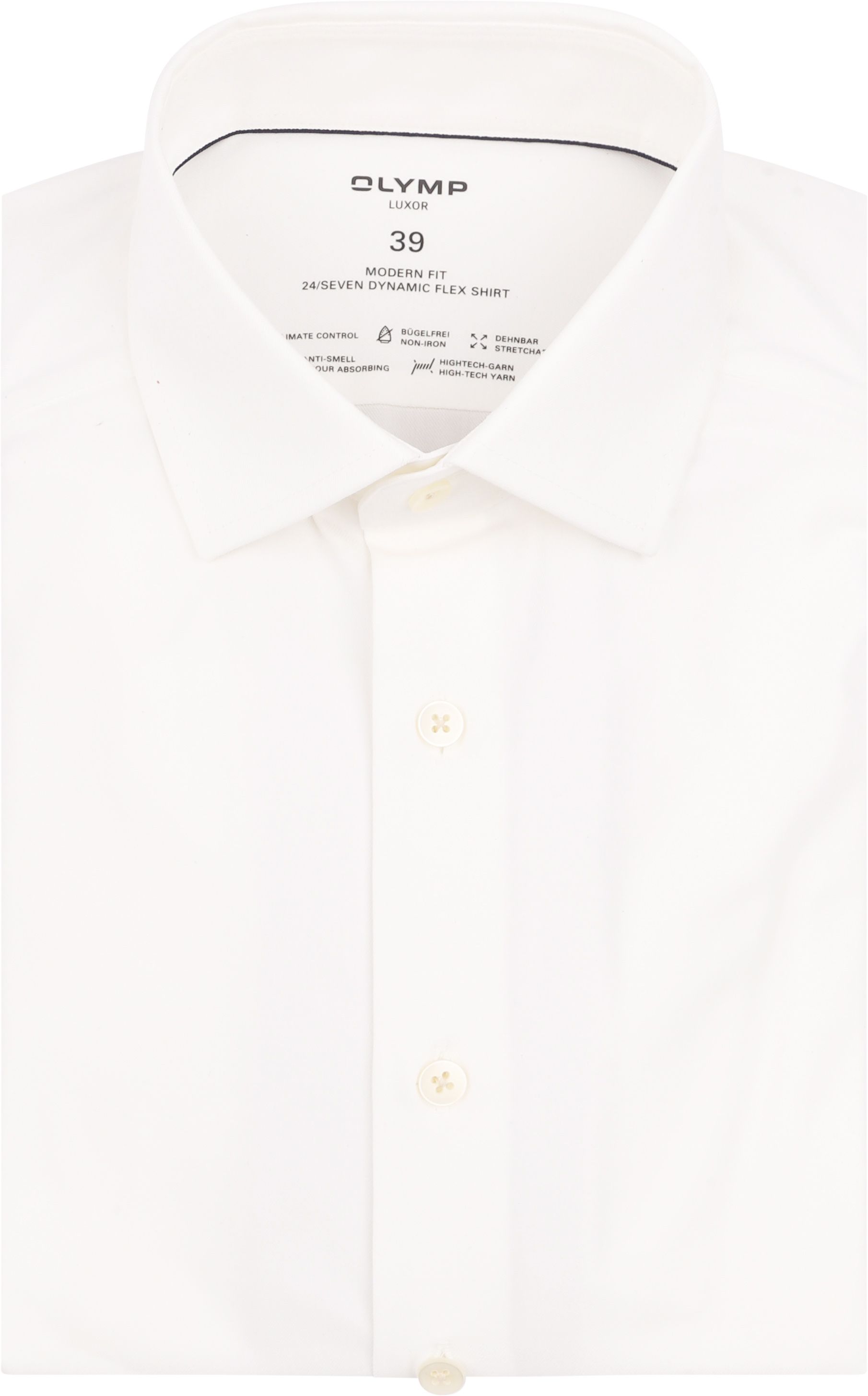 Olymp Luxor 24/Seven Shirt Off White order online | 123024-20 | Suitable Liechtenstein