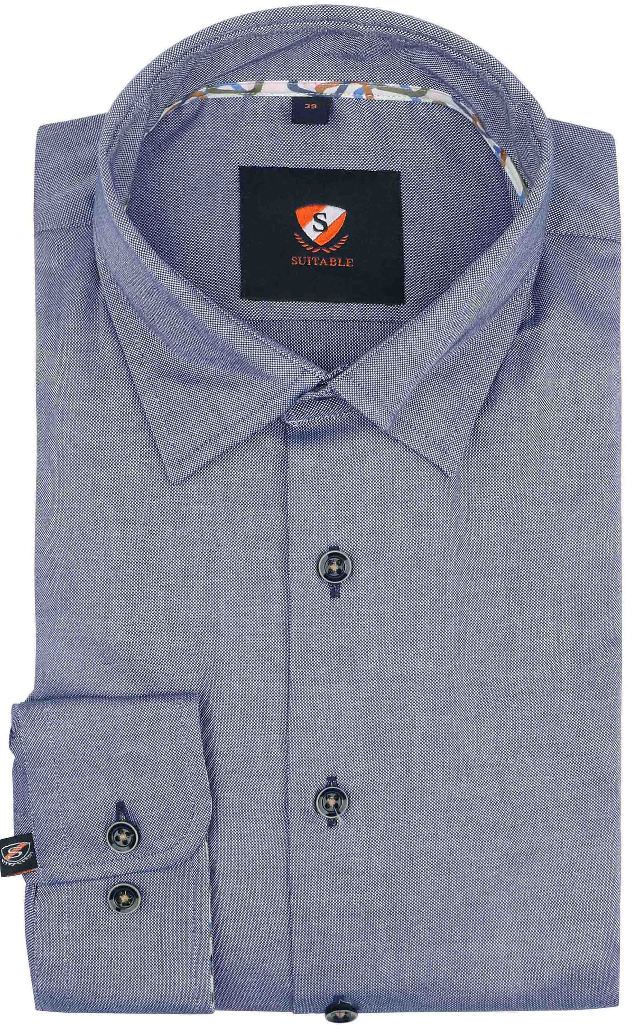 Suitable Overhemd Oxford Blauw 260-1 kopen | Suitable