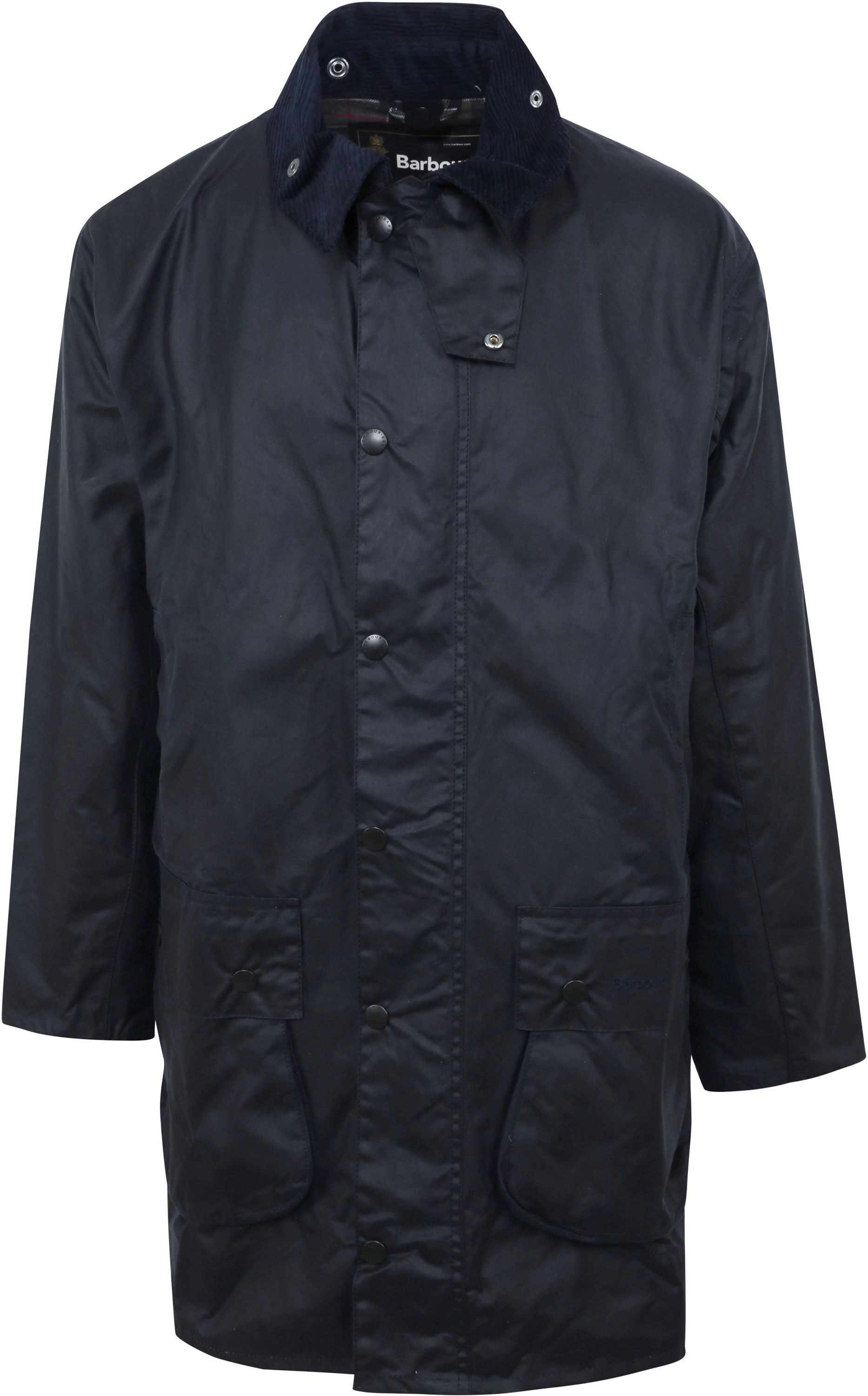 Barbour Border Wax Jas Blauw MWX0008-NY91 kopen | Suitable