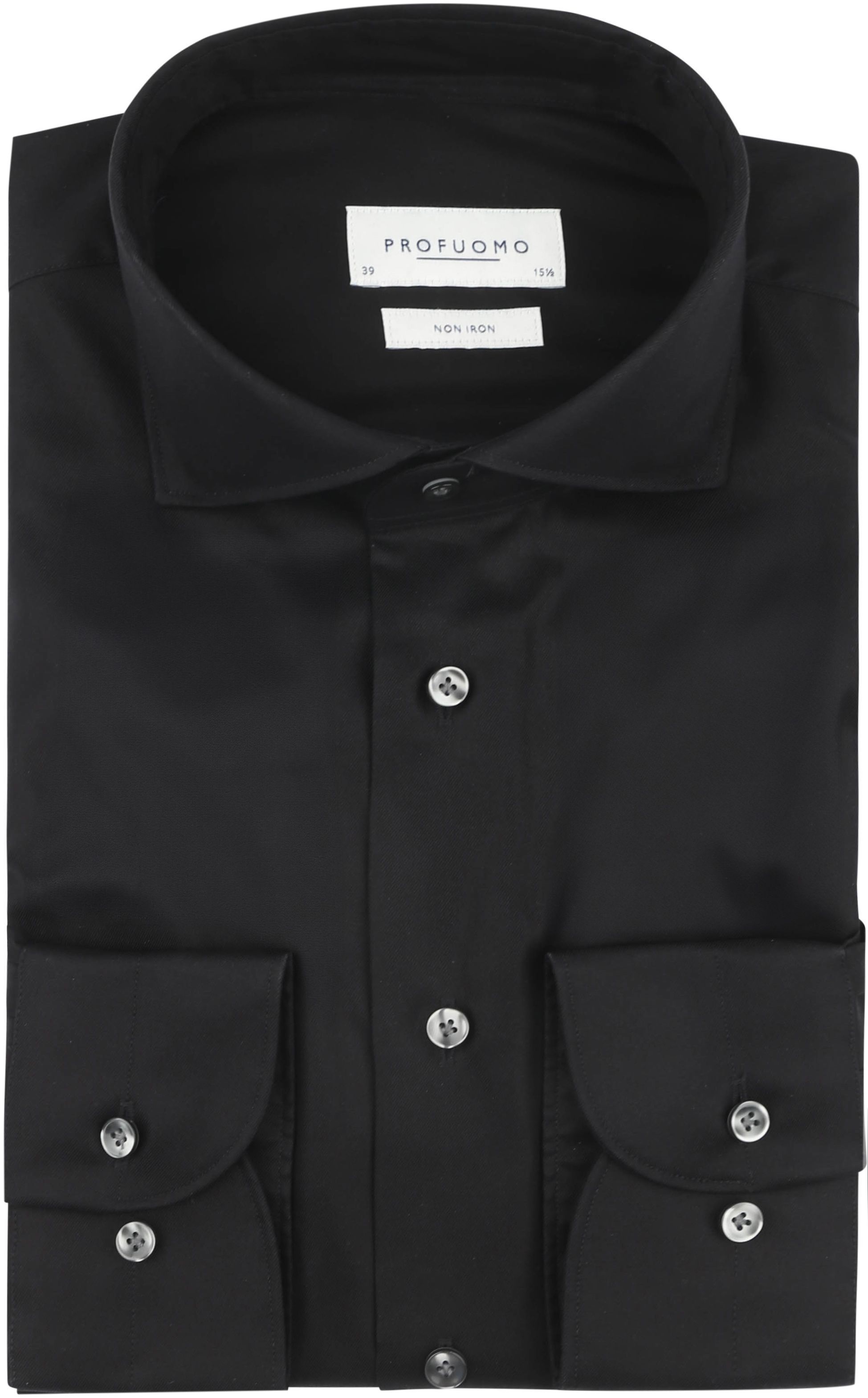 Profuomo Twill Shirt Black PP2H00010D-A order online | Suitable
