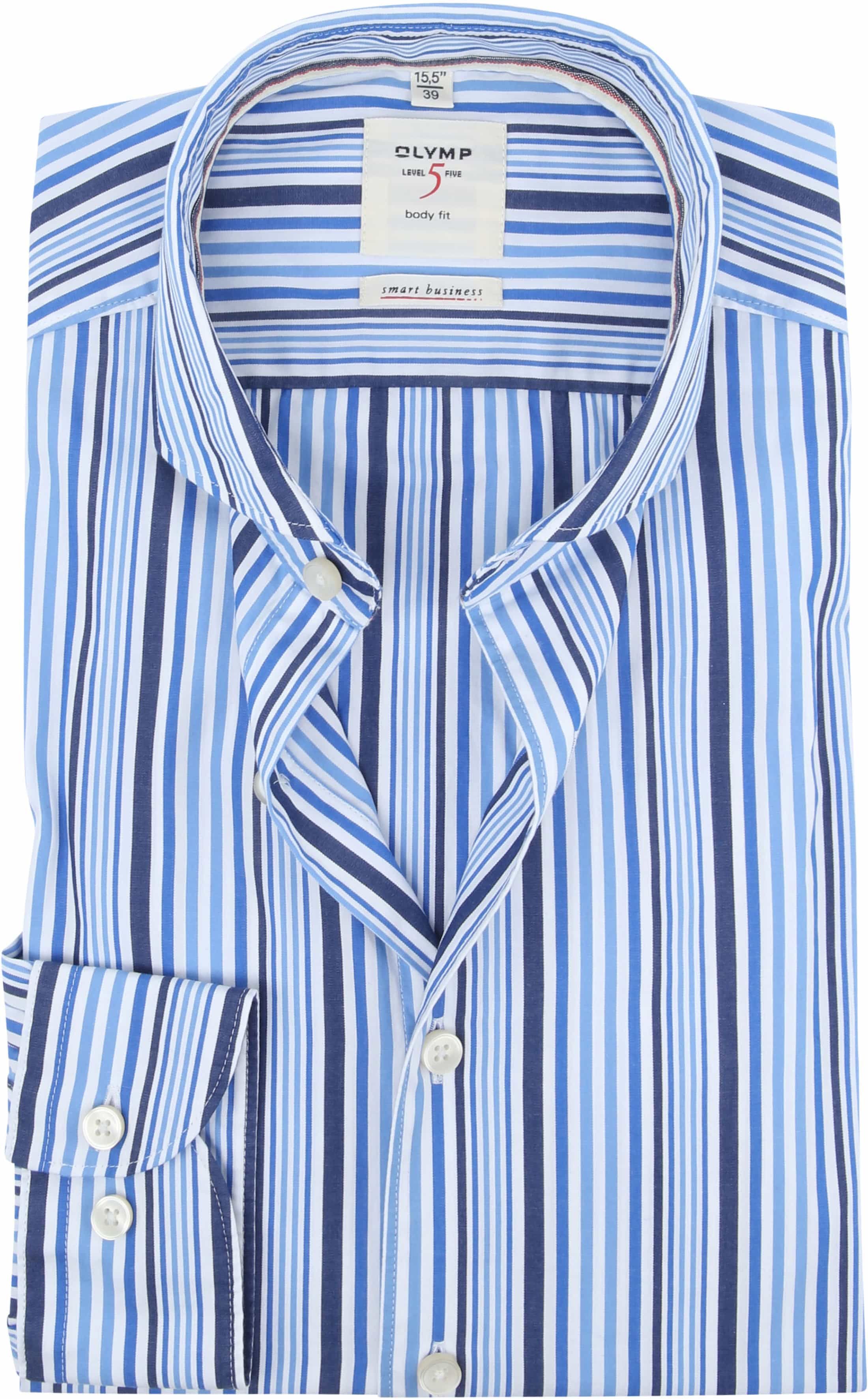 OLYMP Camisa Azul 353854-18 marine 