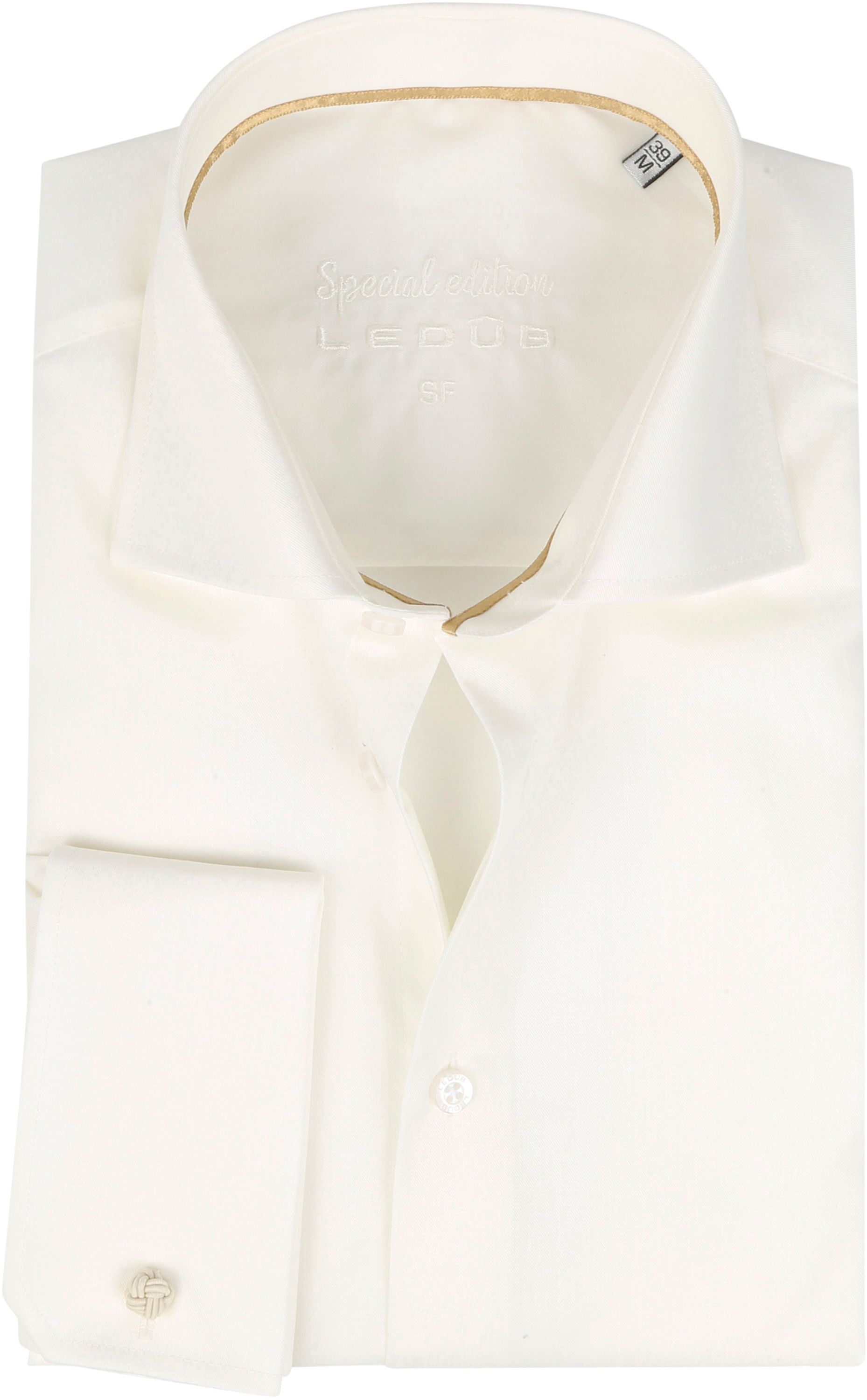 Ledub Hochzeitshemd Slimfit Antiquitaten Weiß kaufen | 0343578 | Suitable