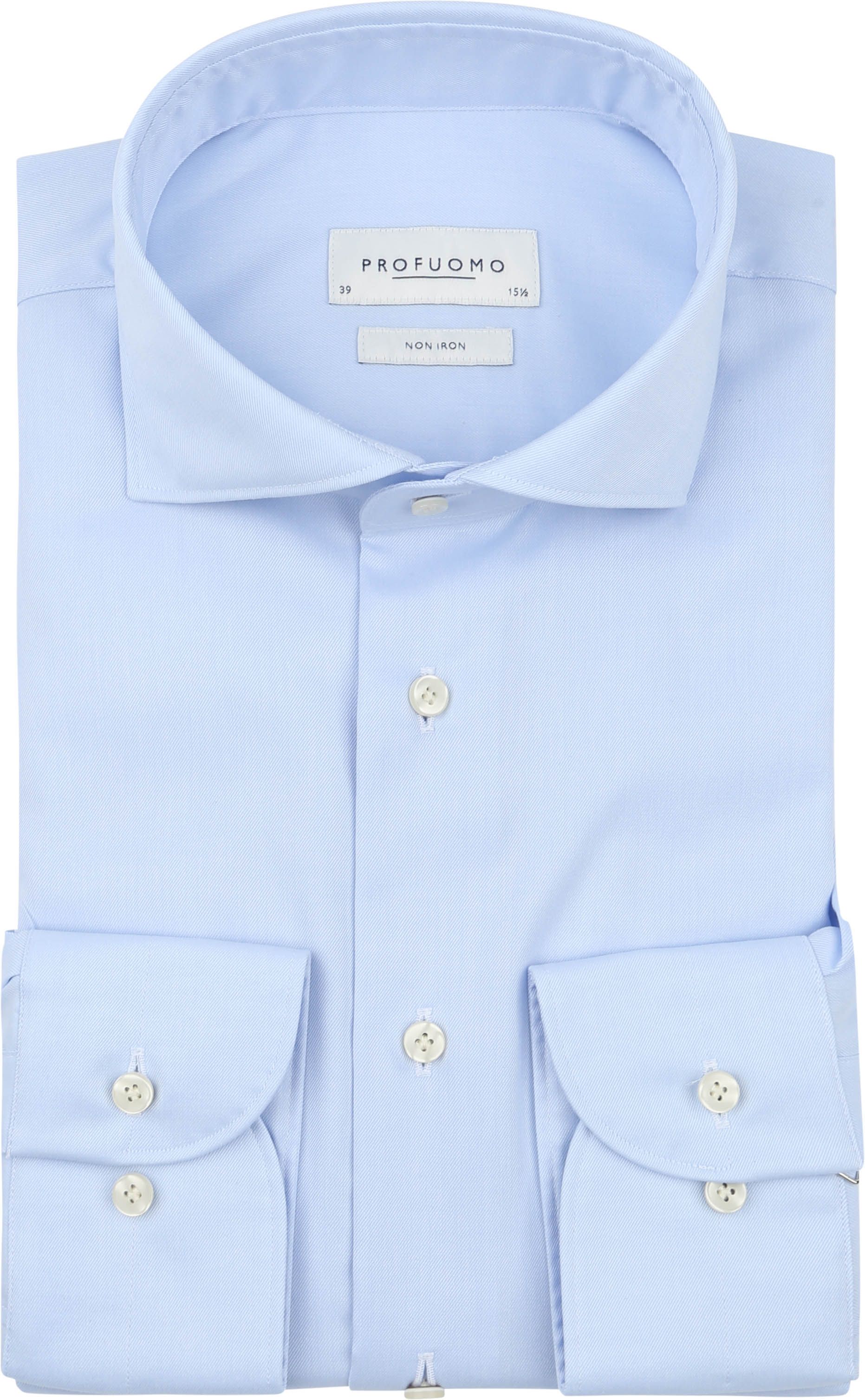 Profuomo Twill Skjorte Lyseblå PP2H00010B-M