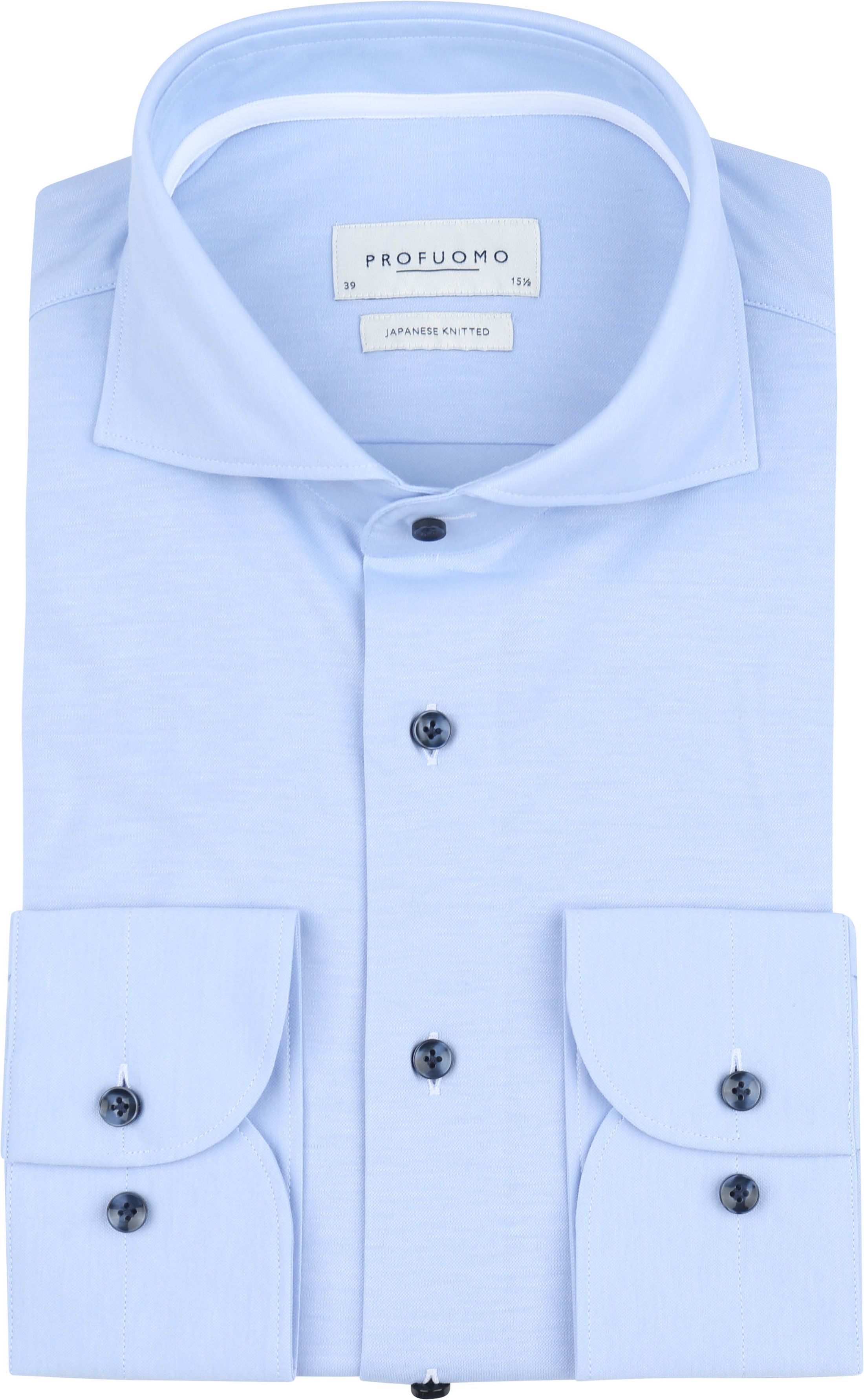 Profuomo Japanese Knitted Hemd Hellblau PPVH10052B-M kaufen | Suitable