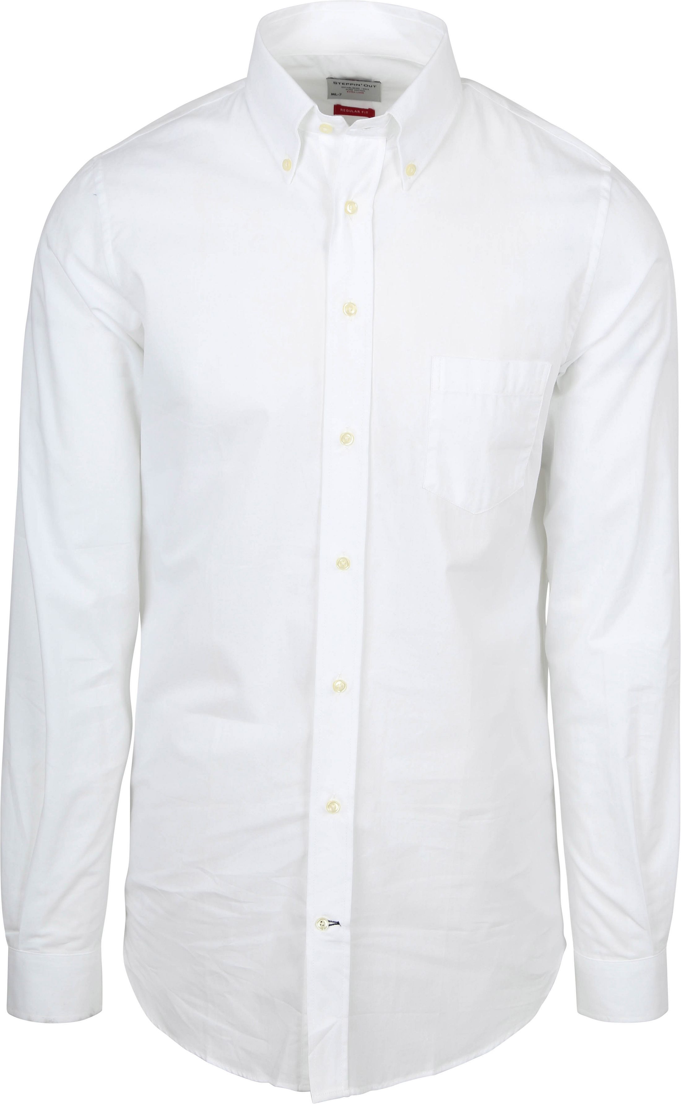 Steppin' Out Extra Long Sleeves Skjorta Vit SM232.6001.13-White