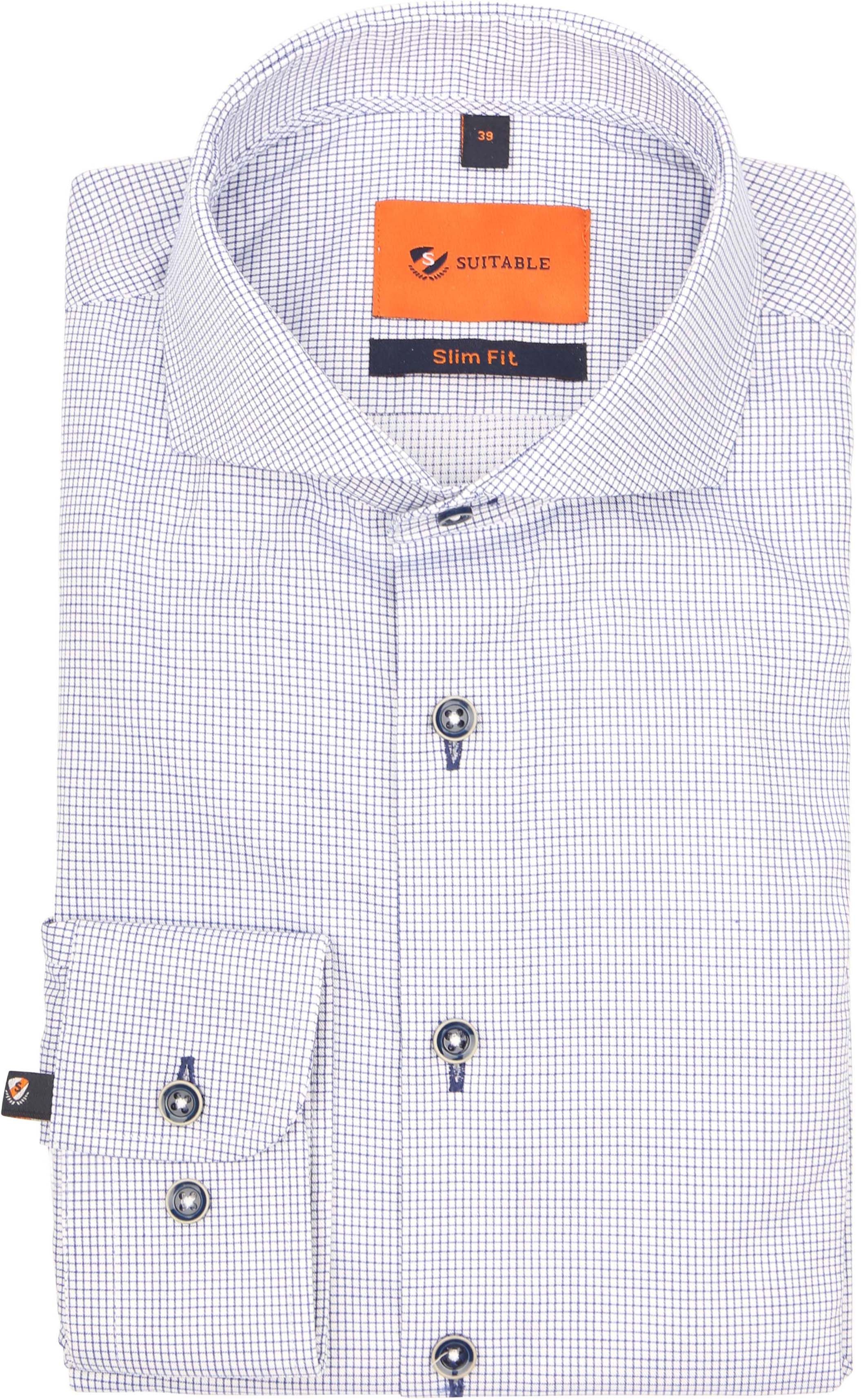 Suitable Hemd Karo Navy 263-3 kaufen | Suitable