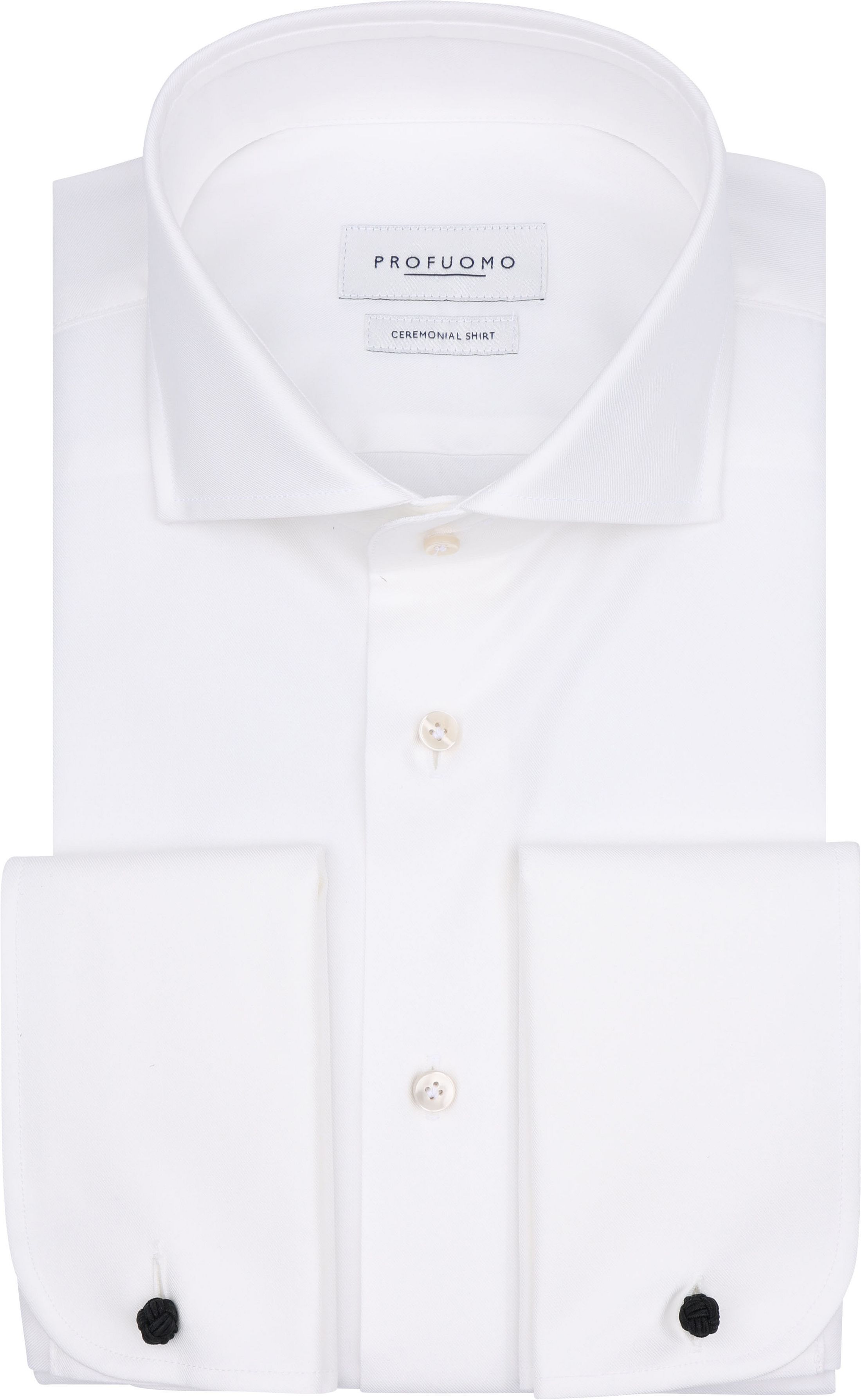 Profuomo Hemd Cutaway Doppel Manschette Off White kaufen | Suitable