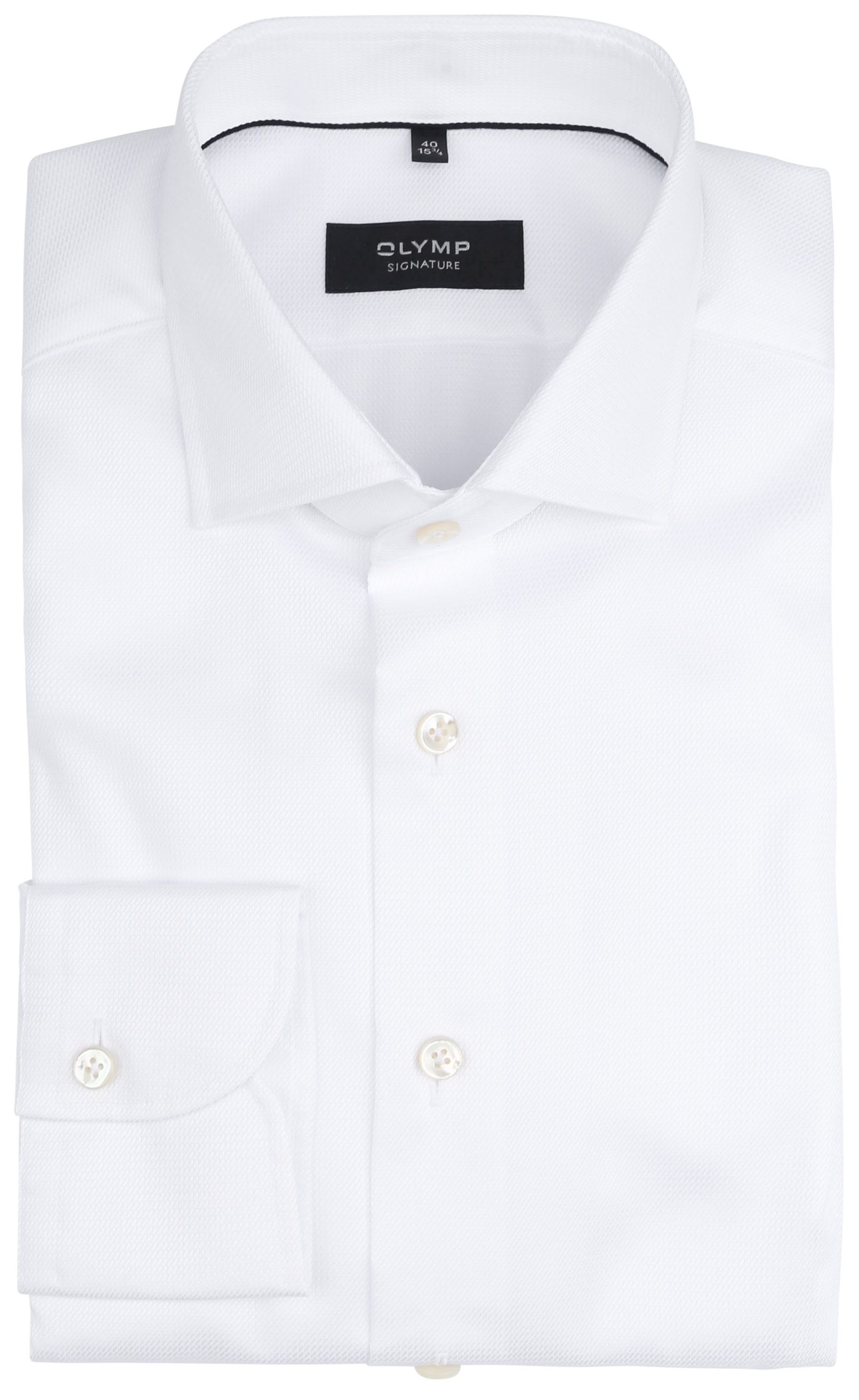 OLYMP Signature Skjorte Savio White 858184-00