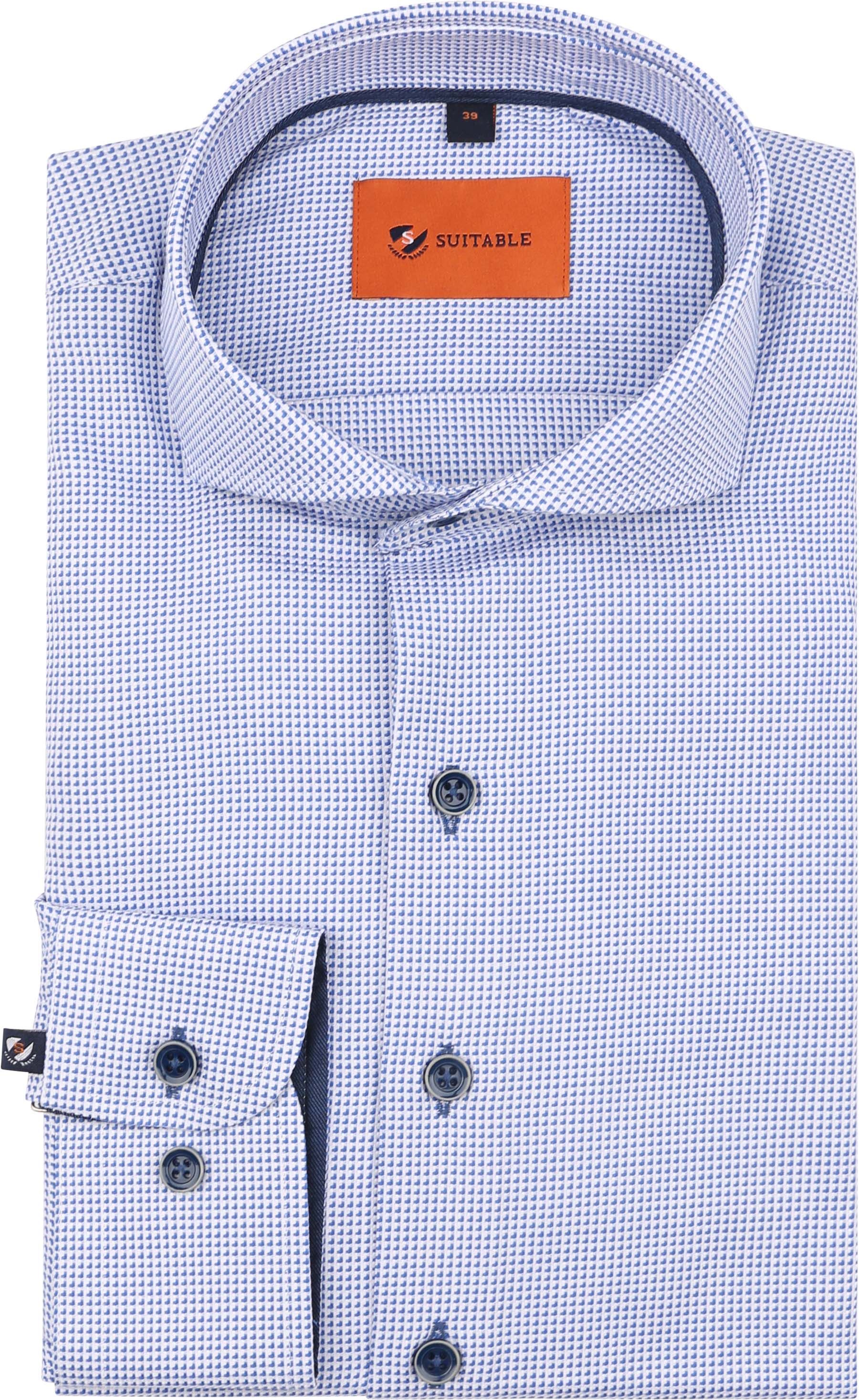 Suitable Camicia Blu 266-8 