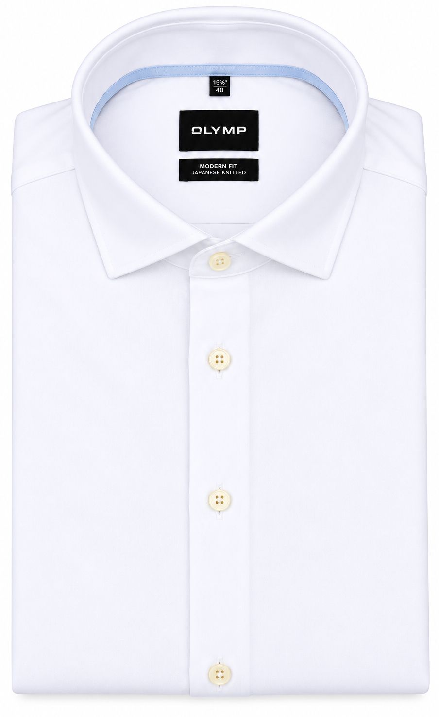 Olymp Japanese Knitted Shirt White 130524-00 order online | Suitable