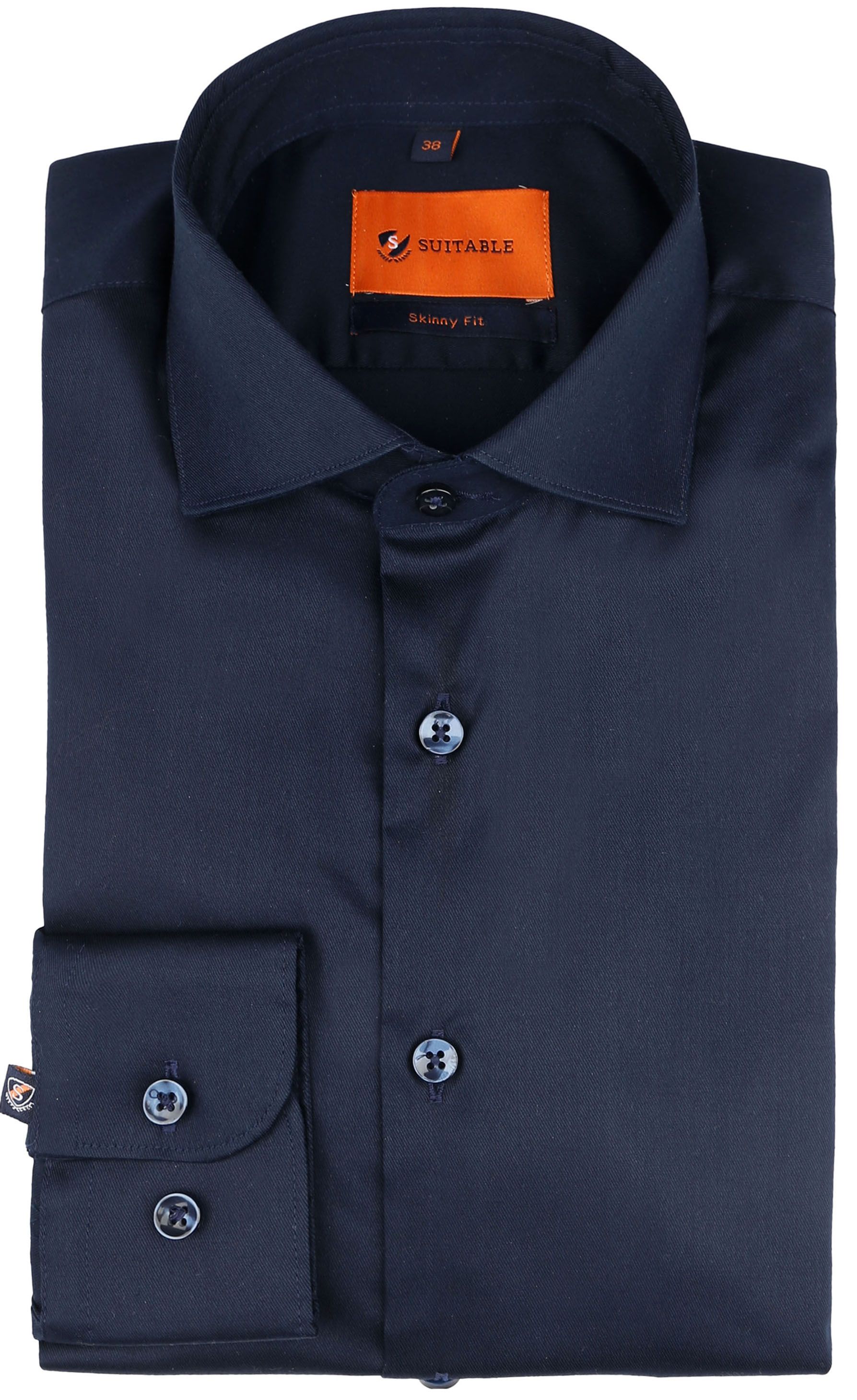 Suitable Camisa Azul marino 241-1 Skinny nvy tw 
