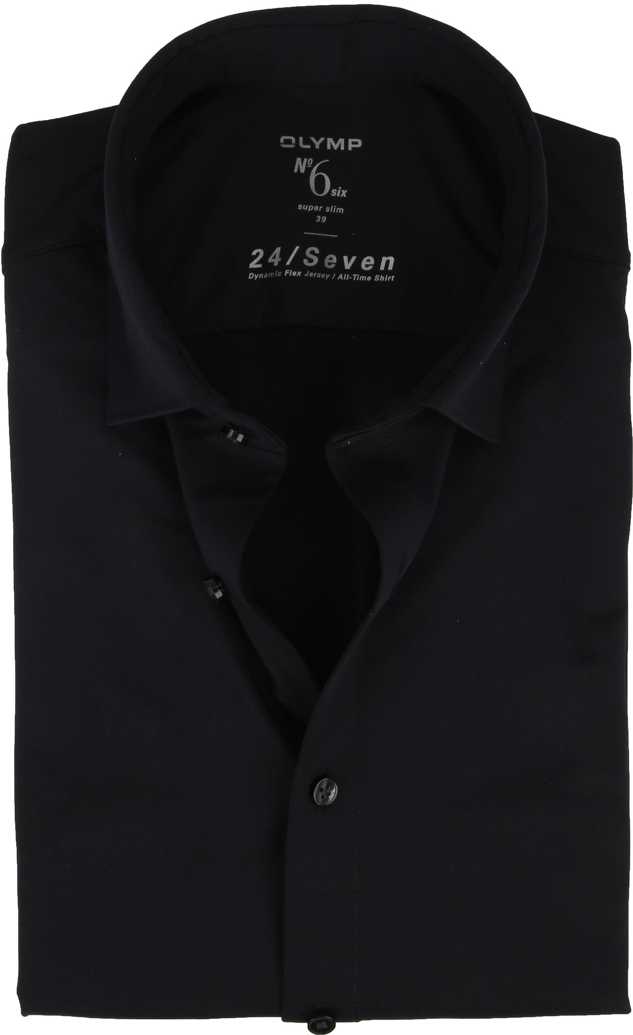 OLYMP No'6 Overhemd 24/Seven Navy 251264-18 kopen | Suitable