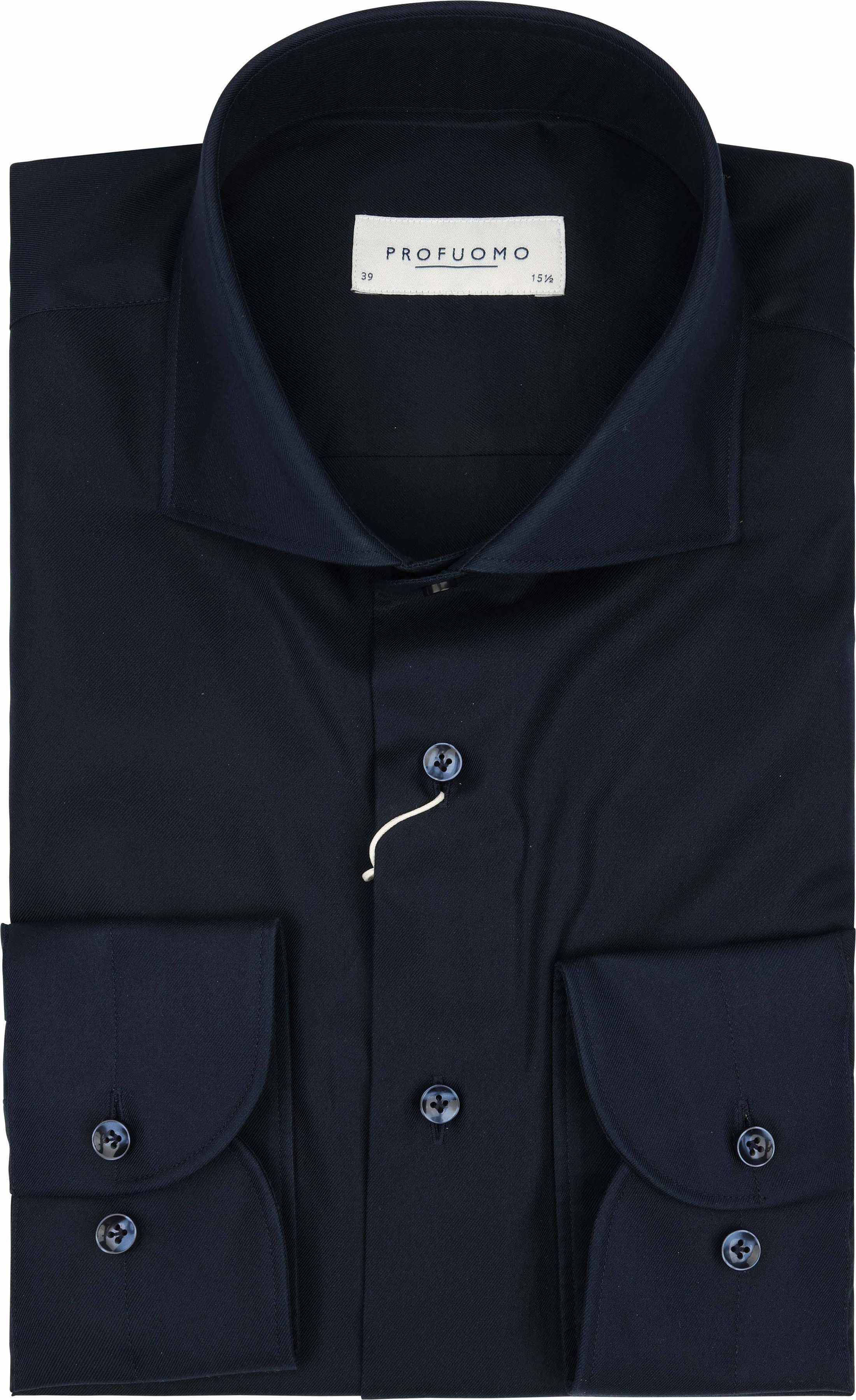 Profuomo Supima Shirt Navy order online | Suitable