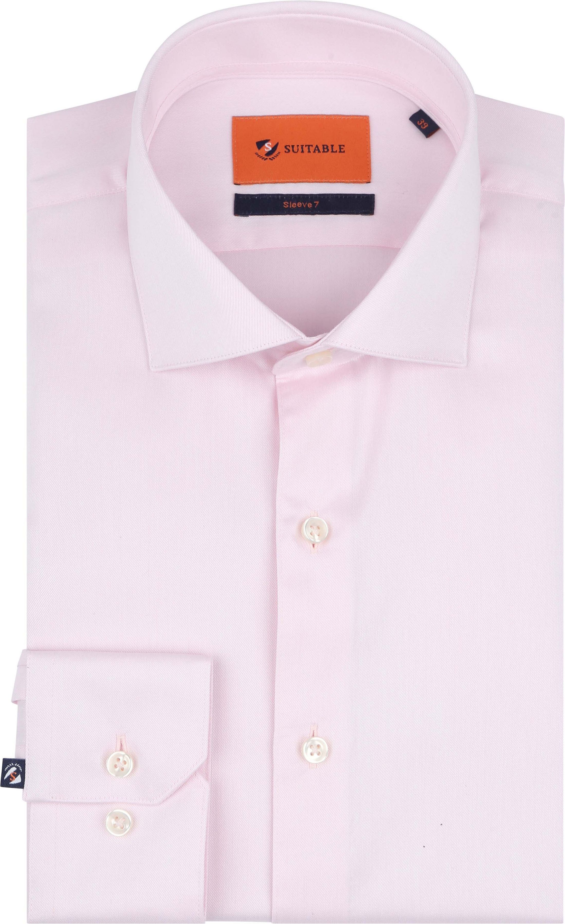 Suitable Shirt Extra Long Sleeves Twill Pink  SL7-05 order online | Suitable