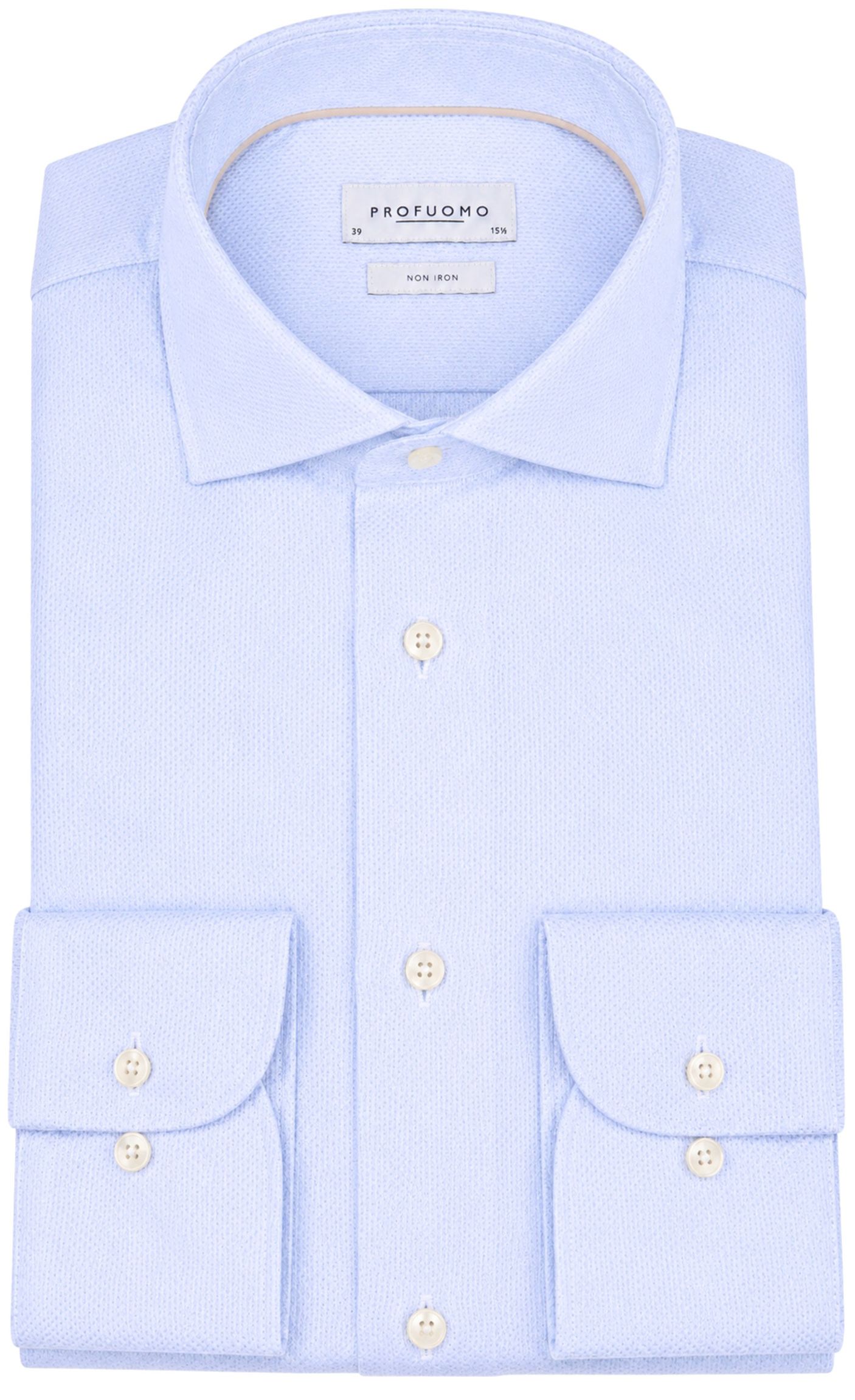 Profuomo Dobby Hemd Hellblau kaufen | PPXH30001A-M1 | Suitable