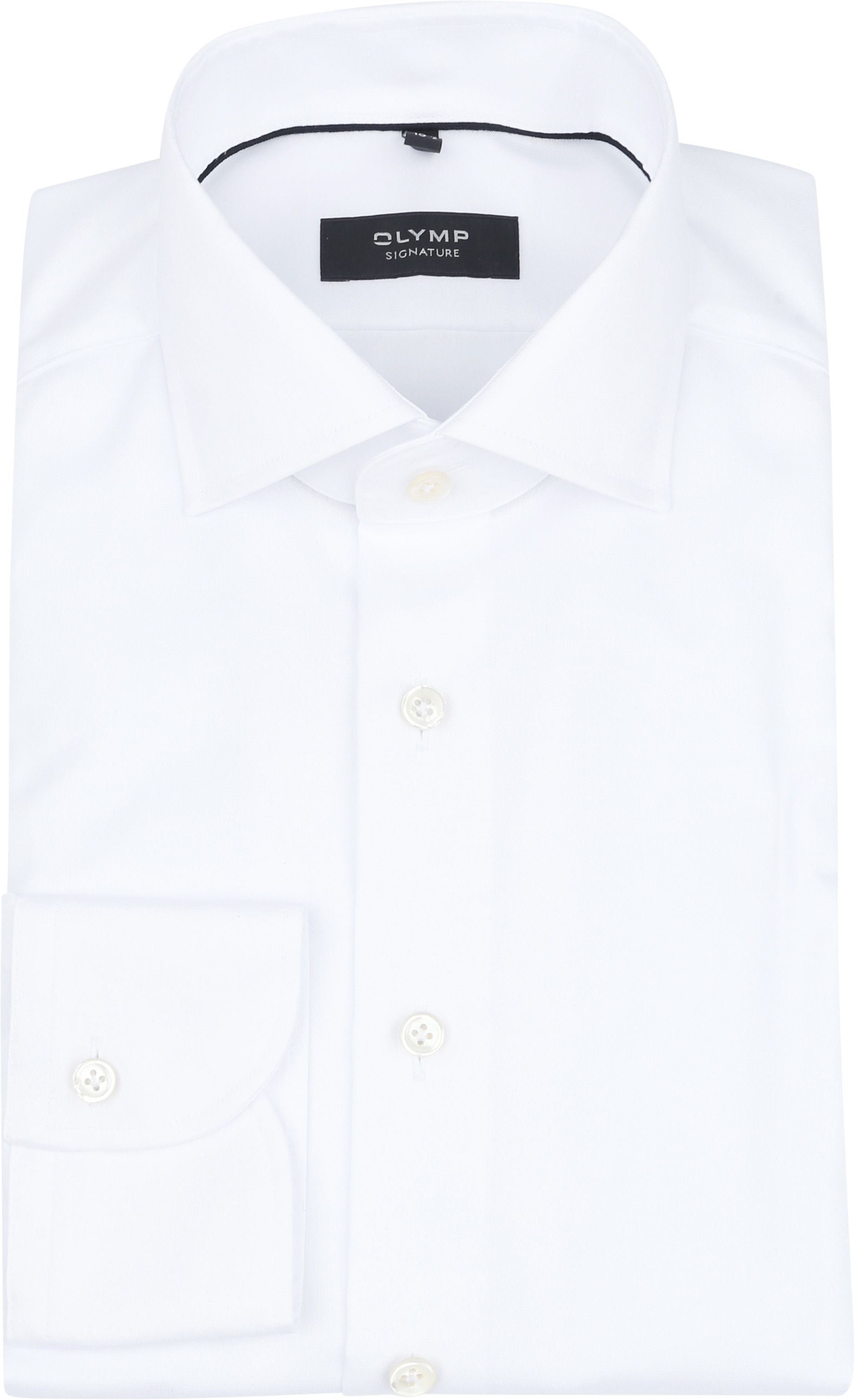 Olymp Signature Twill Overhemd Wit 857984-00 kopen | Suitable