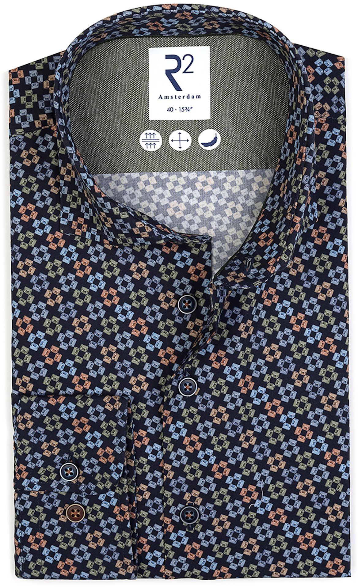 R2 Chemise Printed Sofas Multicolour Marine commander en ligne | 126.WSP.042-010 | Suitable Luxembourg