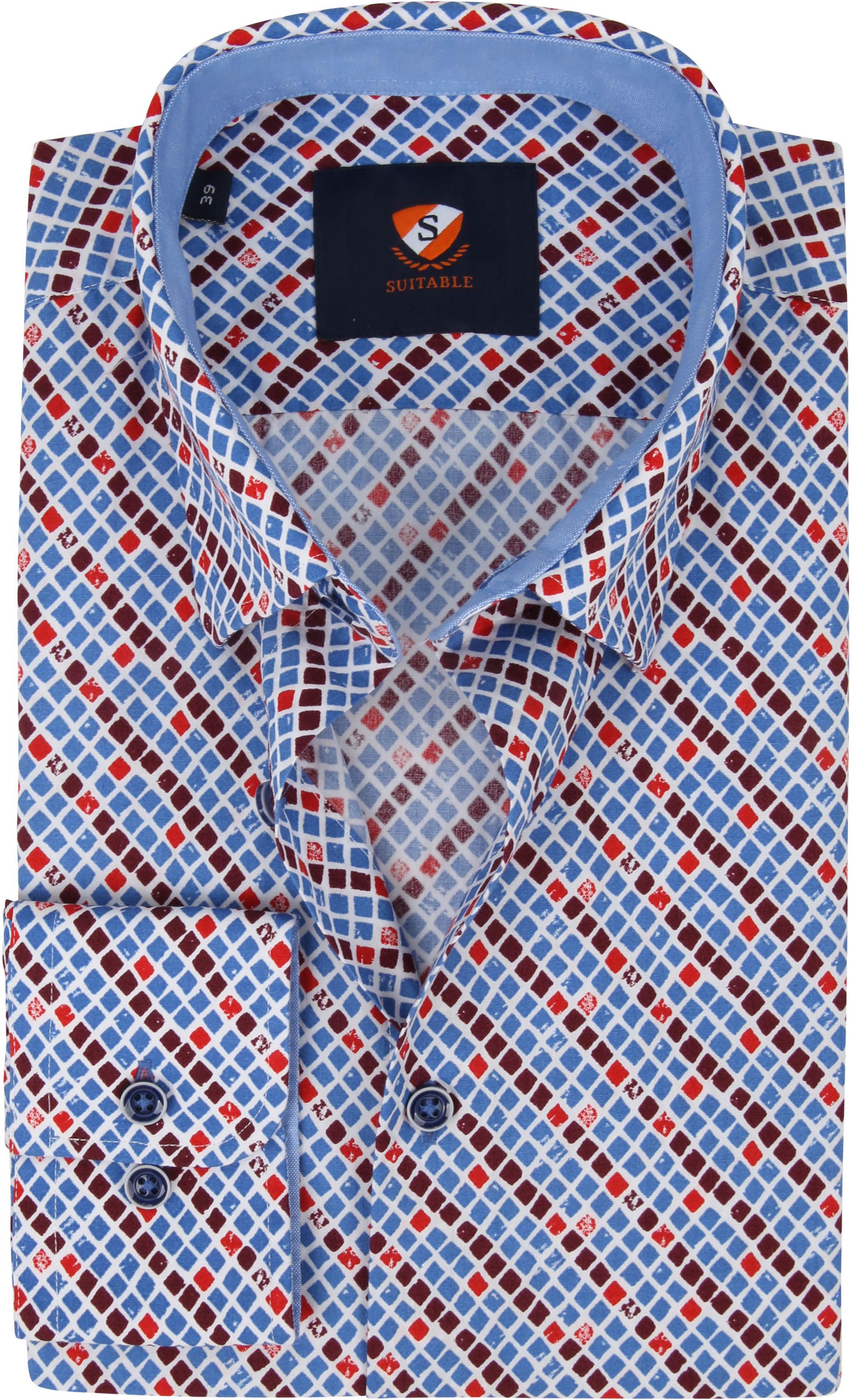 Suitable Camisa Multicolor SPE20307WA32ST-500 