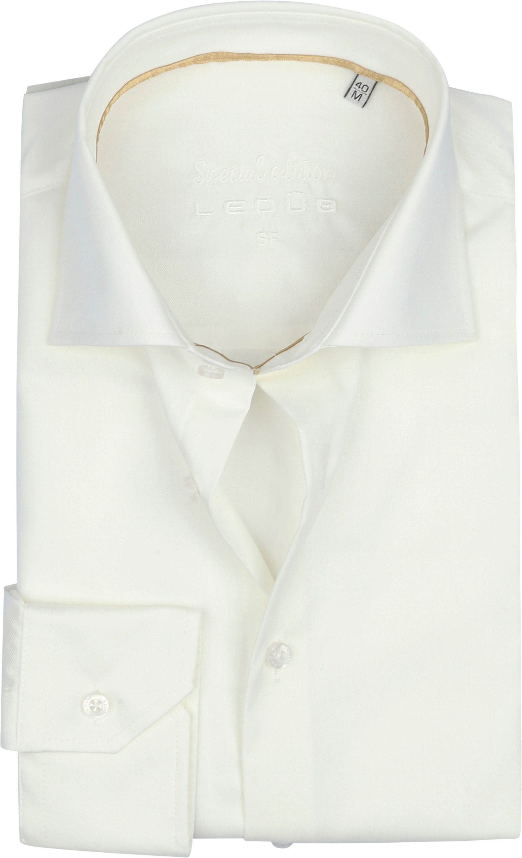Ledub Weddingshirt Slimfit Off White order online | 0343568 | Suitable Liechtenstein