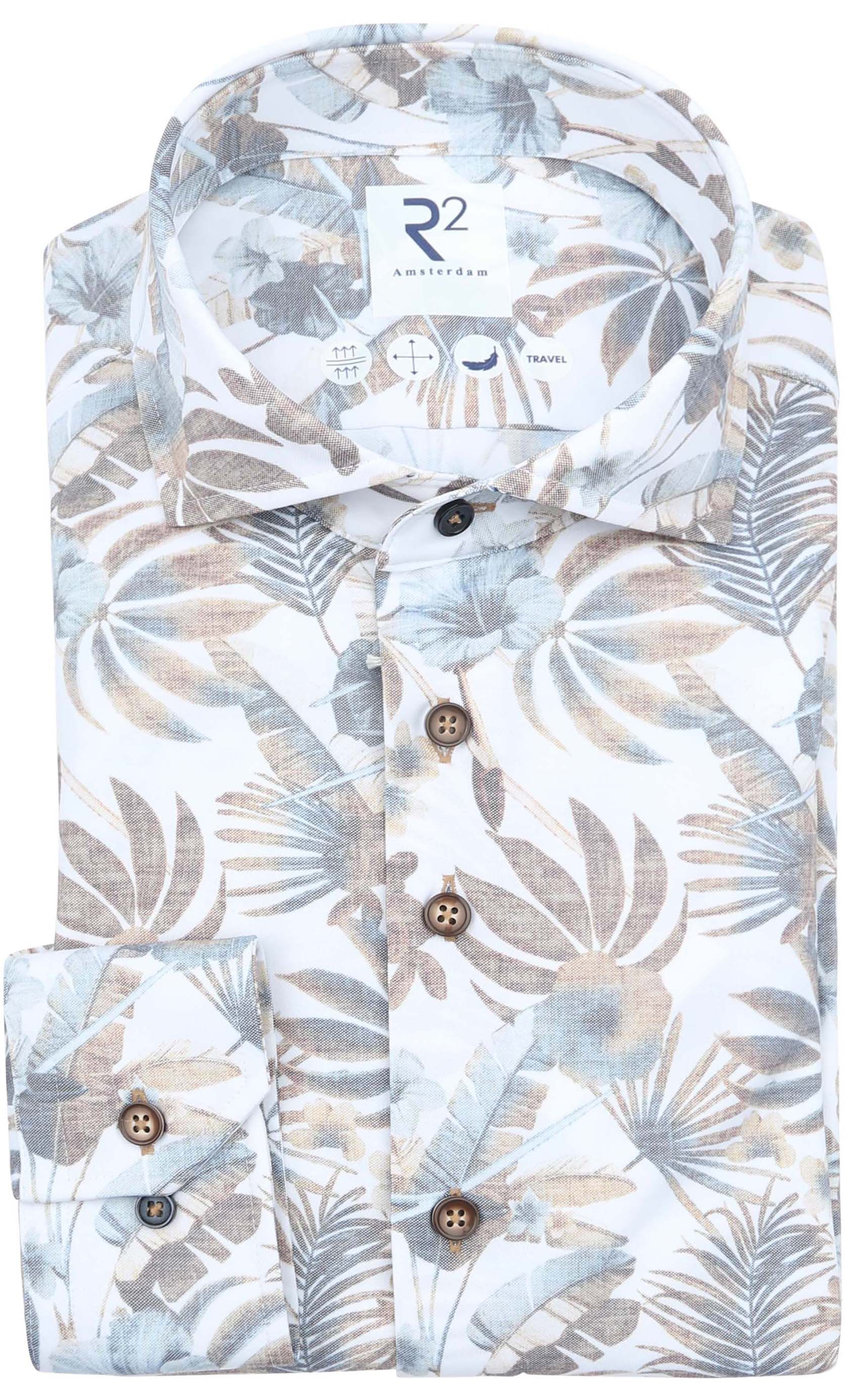 R2 Amsterdam Camicia Beige 132.WSP.059-045 
