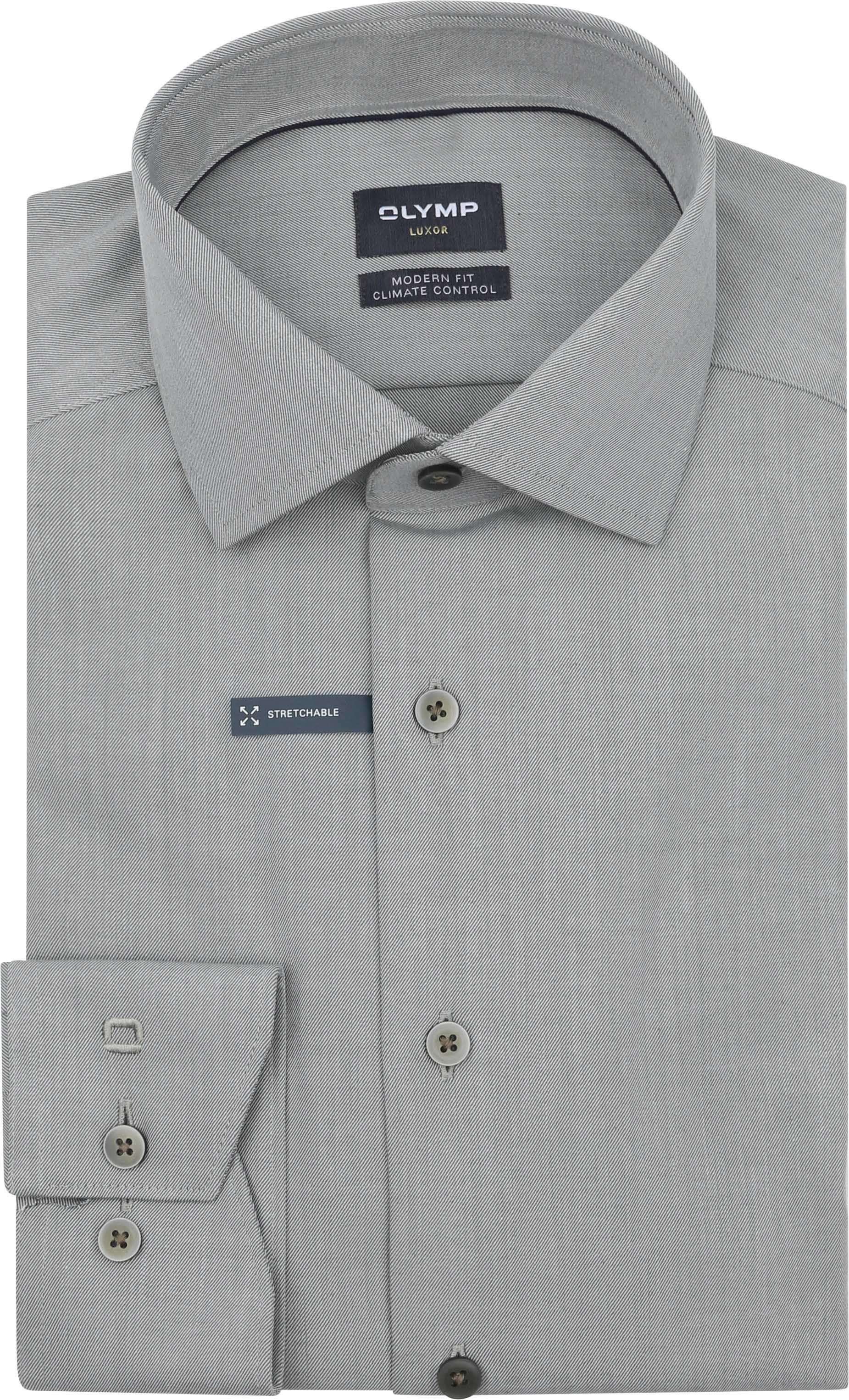 Olymp Luxor 24/Seven Skjorte Grønn 123024-46