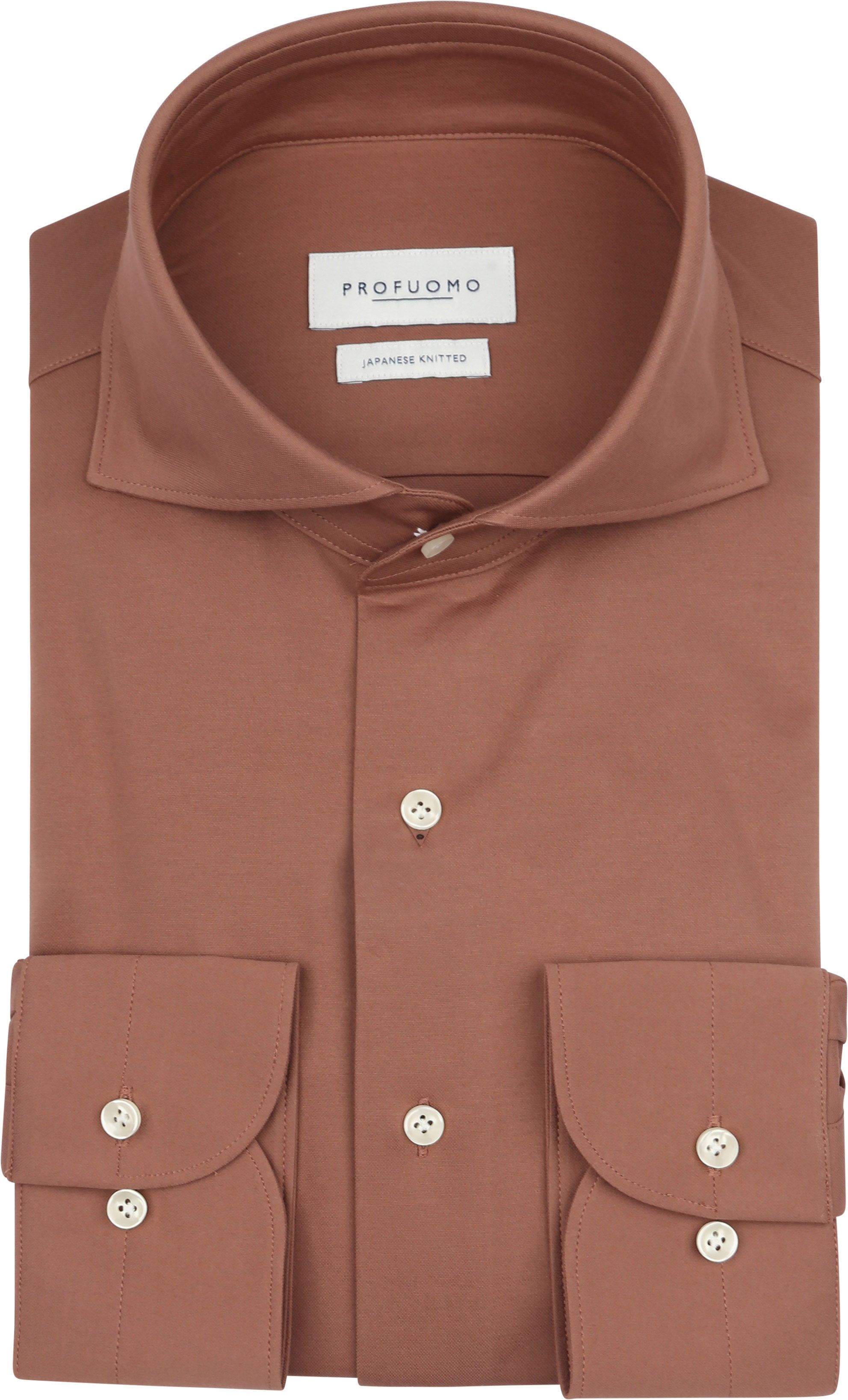 Profuomo Chemise Tricotée Japonais Red Clay PPXH10032M-U commander en ligne | Suitable