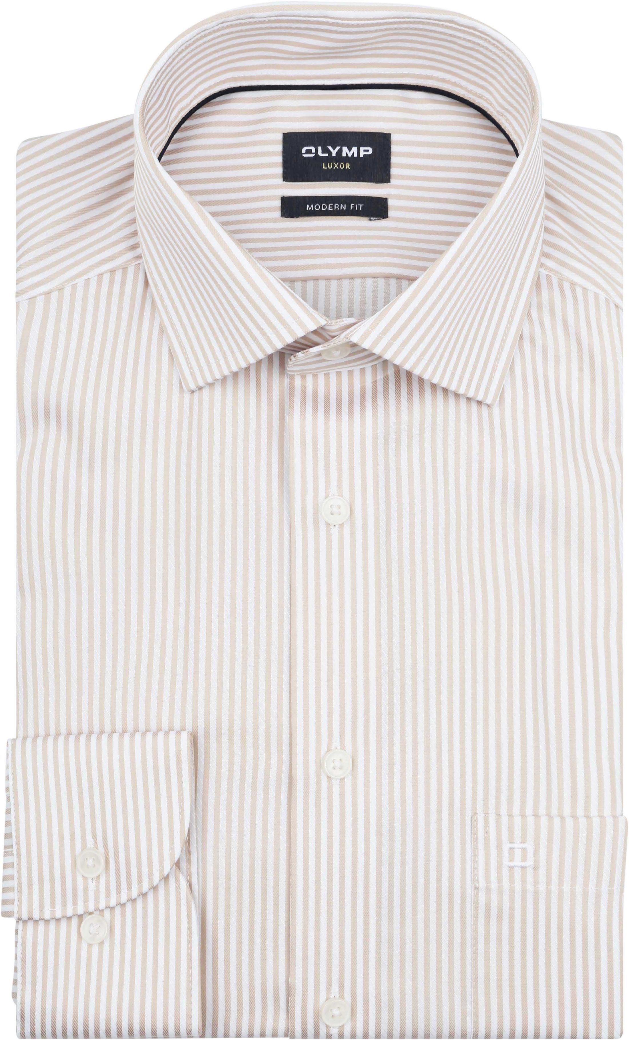 OLYMP Camicia Beige 135874-22 