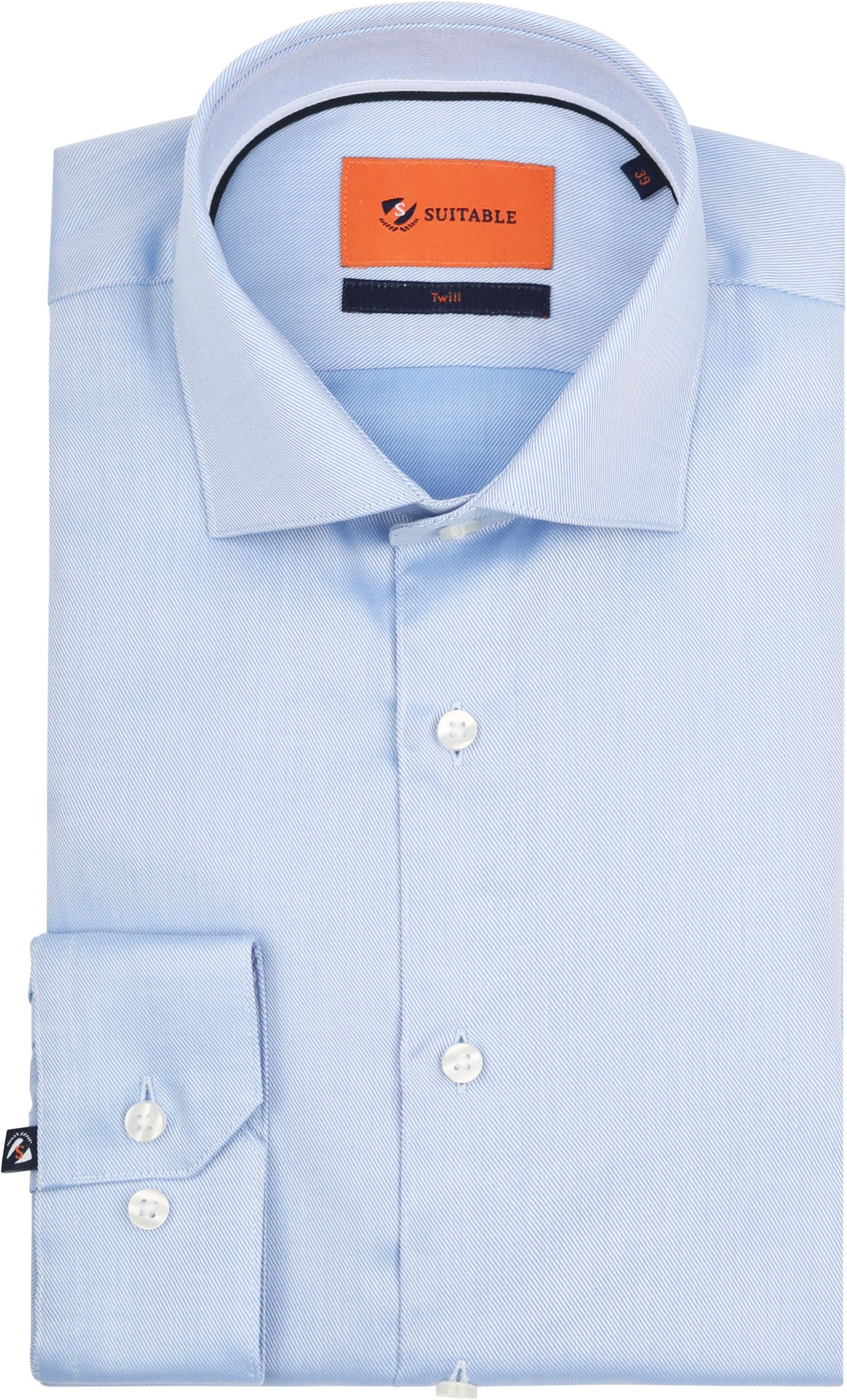 Suitable Camisa Azul DR-04 Fine Twill 