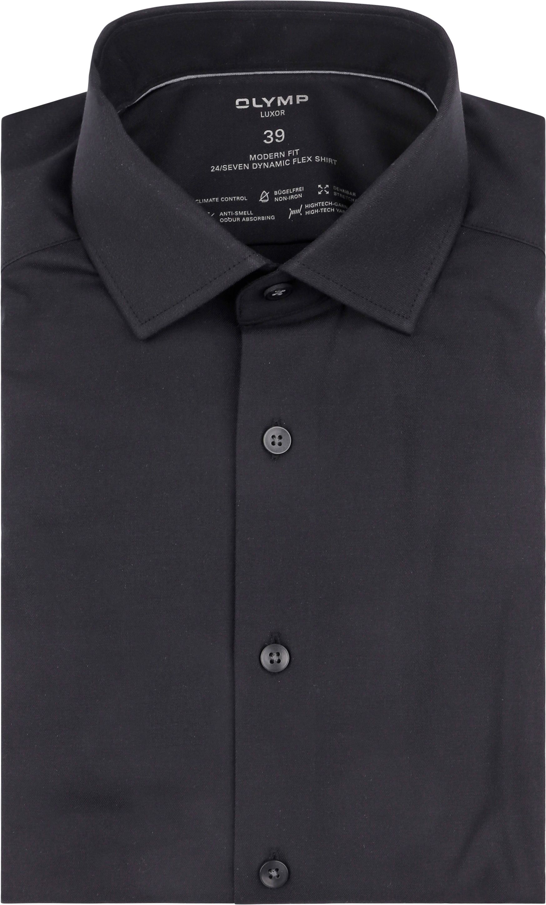 Olymp Luxor 24/Seven Skjorta Navy 123024-68